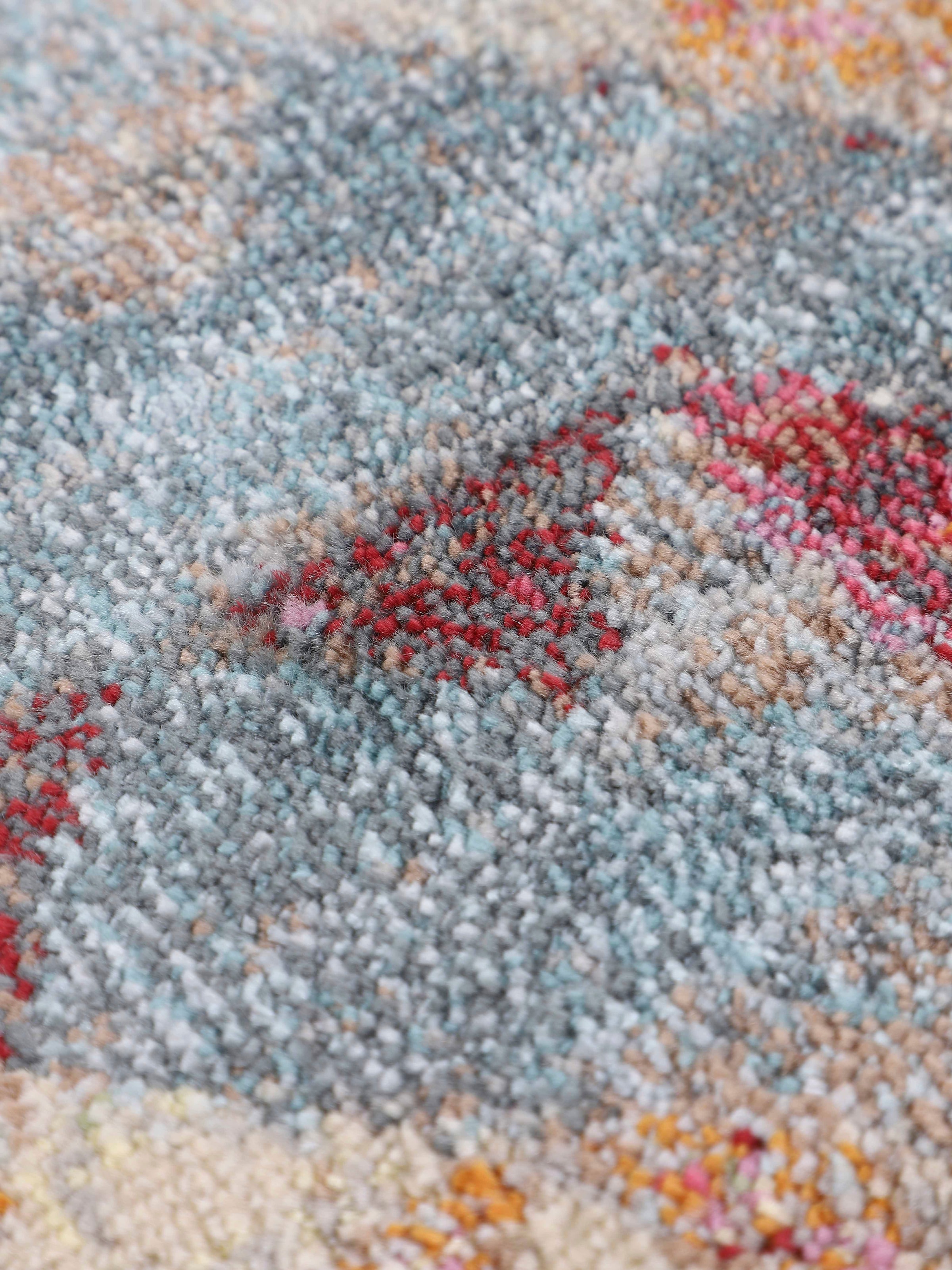 carpetfine Teppich »Lori« rechteckig 7 mm Höhe Vintage Grafisch Design, Wohnzimmer