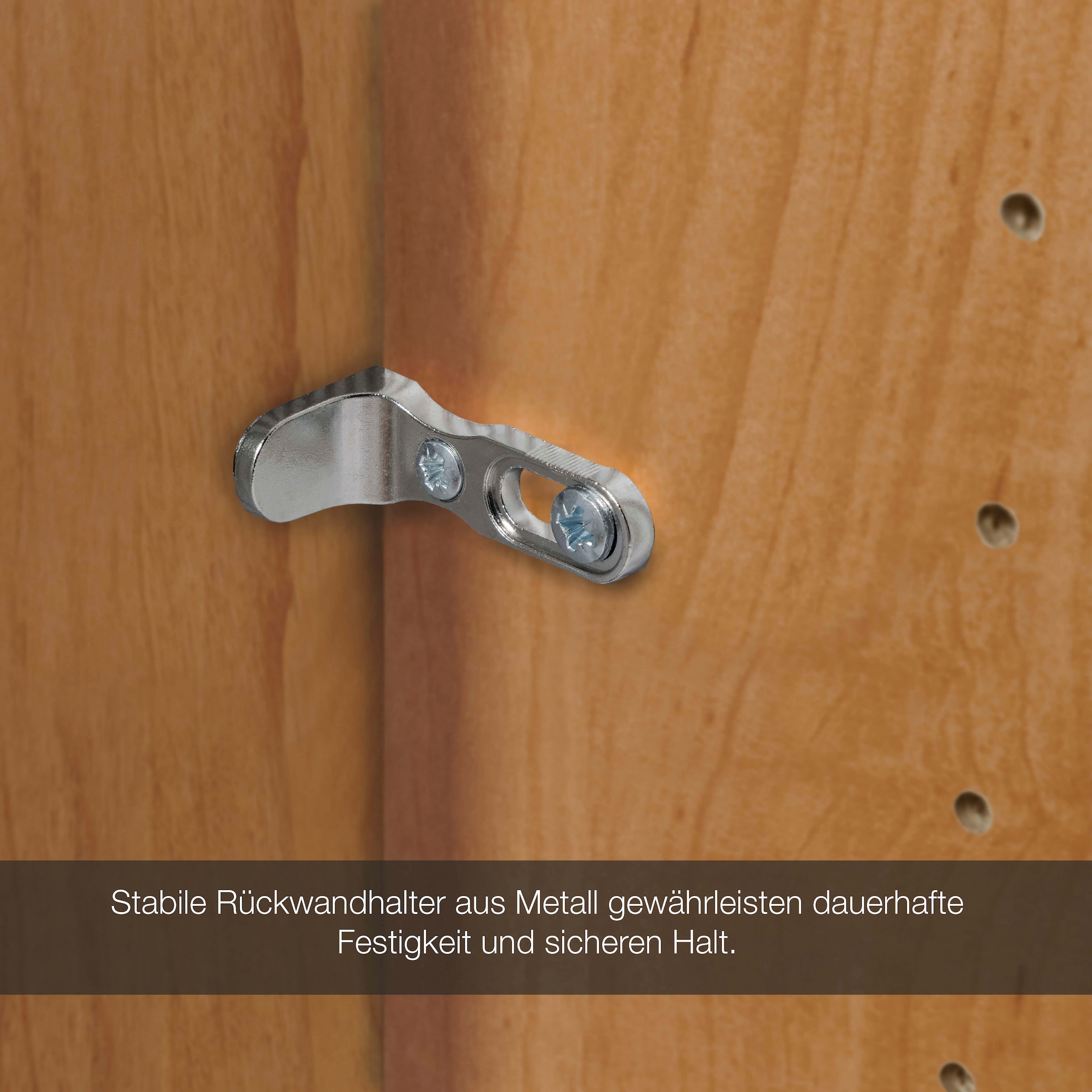 WIEMANN Armoires à vêtements »Lausanne, Drehtürenschrank, Schrank, Wäscheschrank, Erle teilmassiv« 2 largeurs, 2 hauteurs 216/236 cm sélectionnables, FABRIQUÉ EN ALLEMAGNE,  Façade en bois massif d'aulne, qualité durable, avec amortisseur de porte