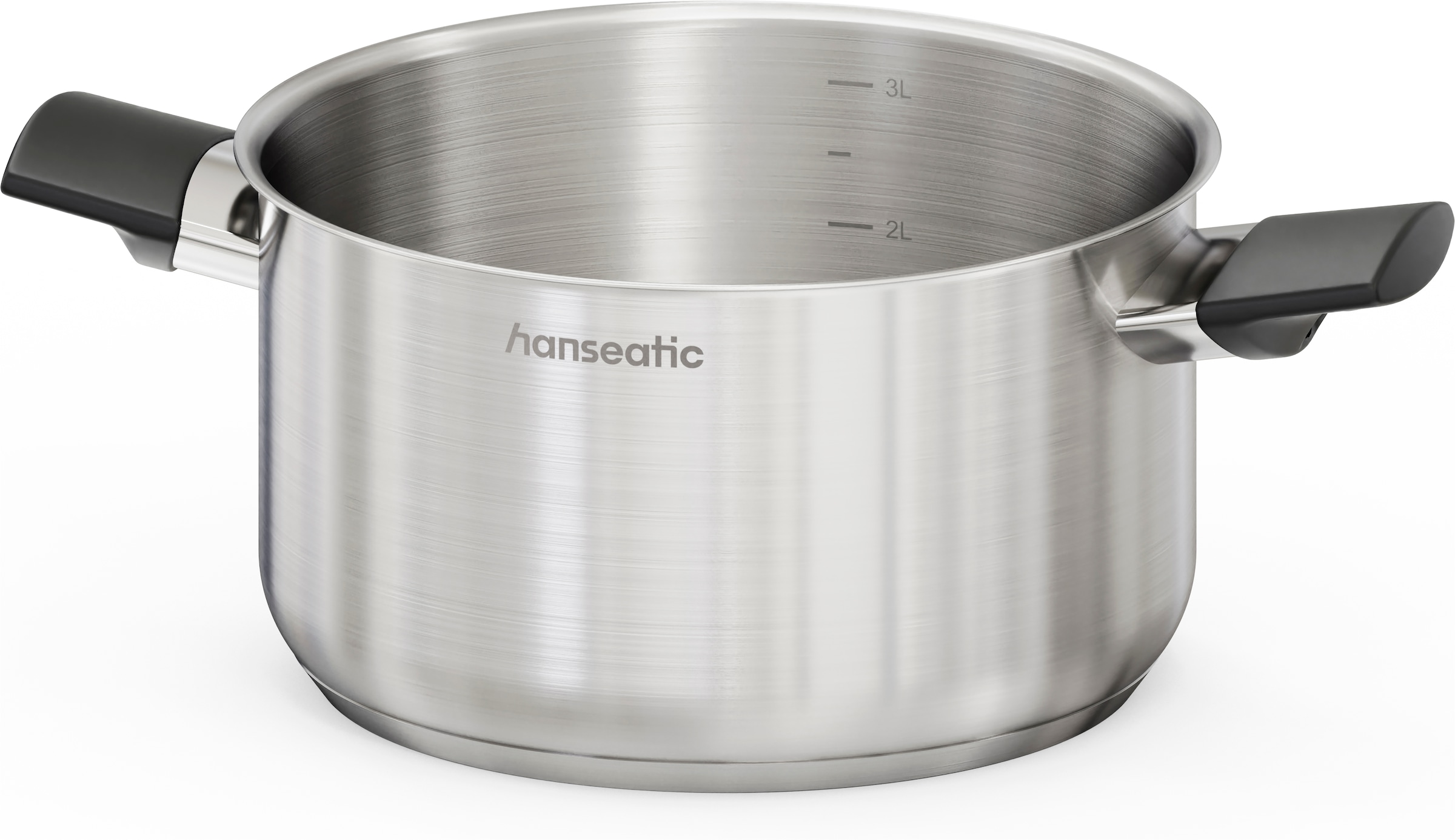 Hanseatic Topf-Set »SMART« Set, 6 tlg. Edelstahl 18/10