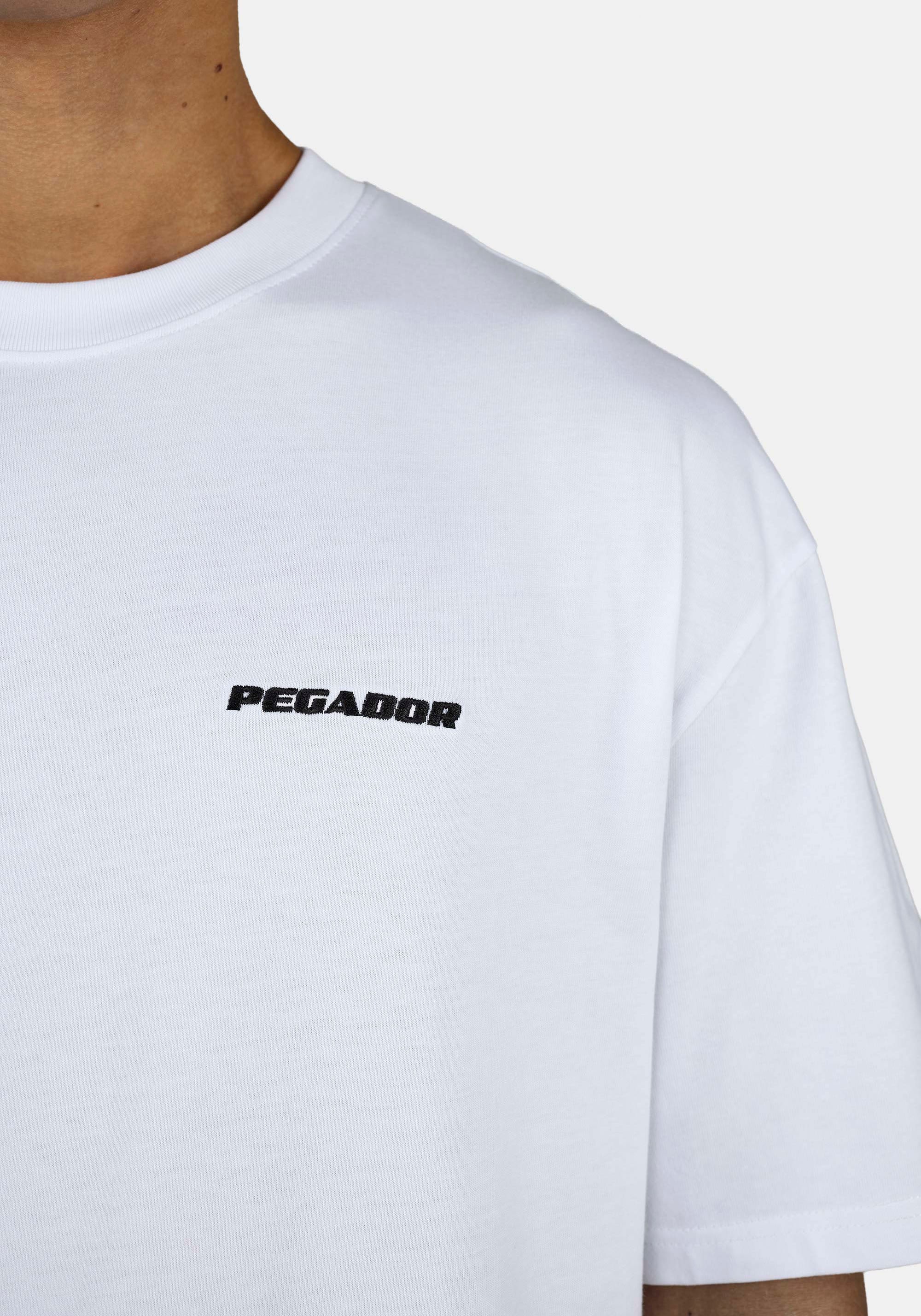 PEGADOR T-shirt »LOGO OVERSIZED TEE« Baumwolle, oversize
