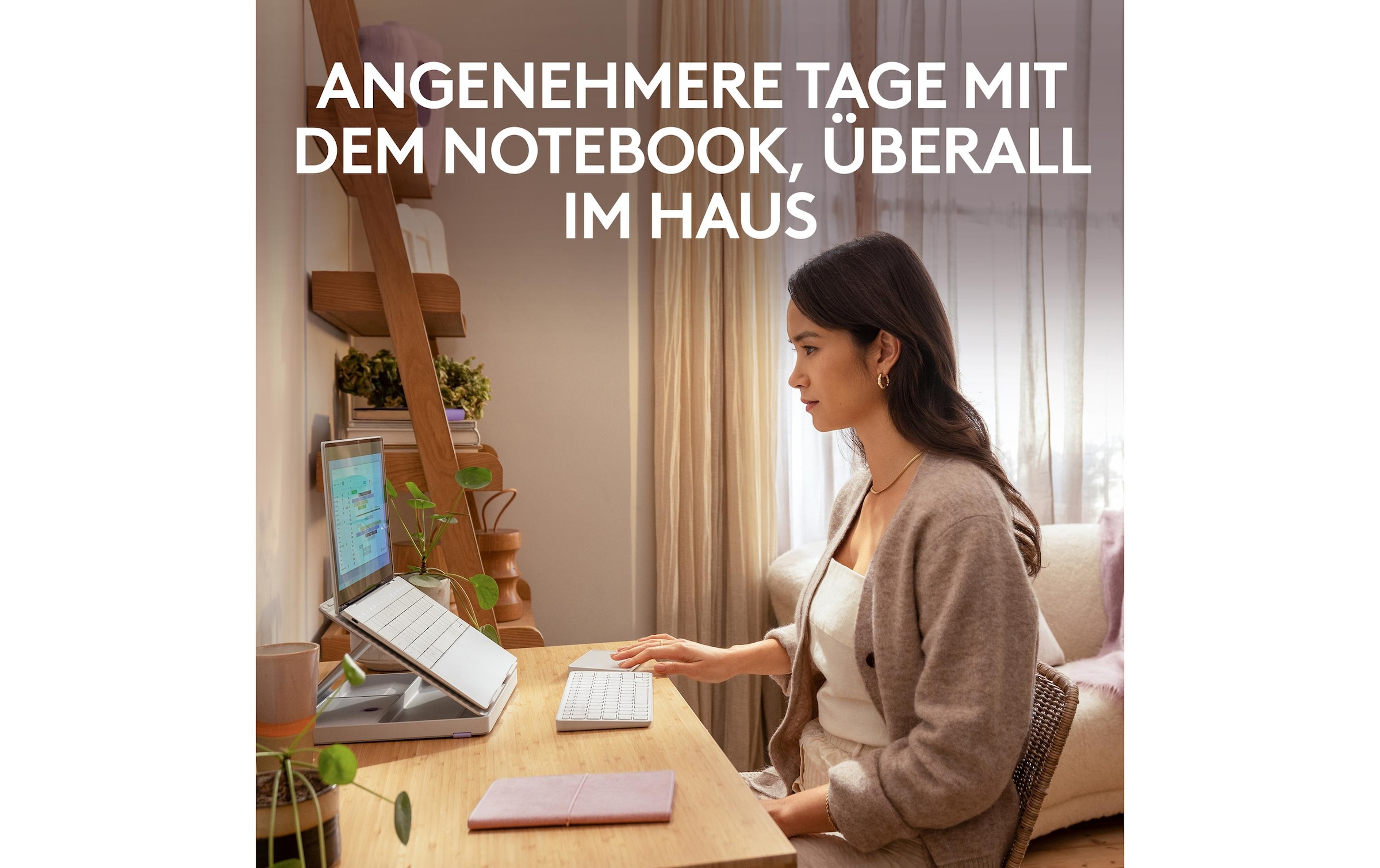 Logitech Clavier de tablette »Cover Casa Pop-Up Desk« ()