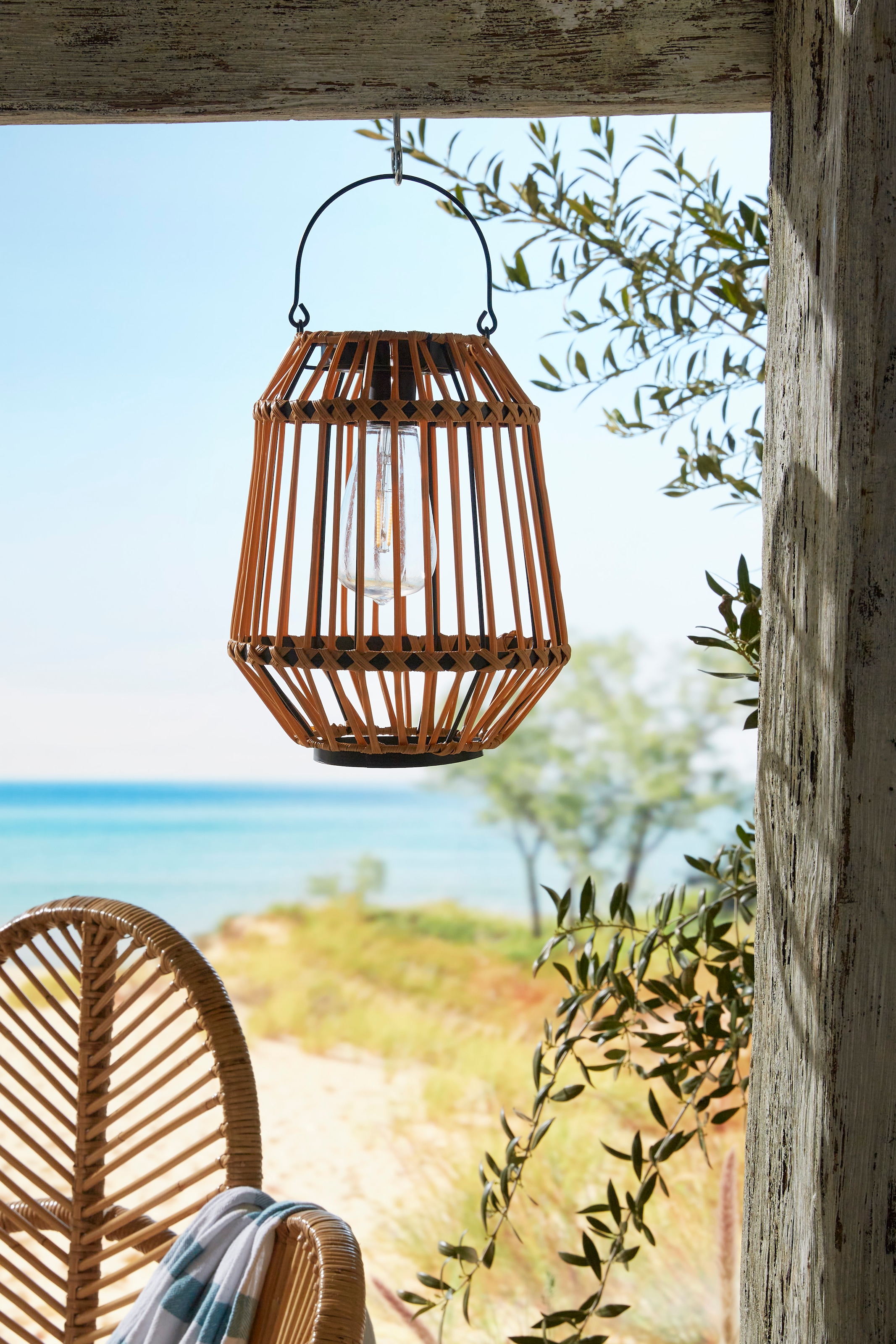 LUXFORM Aussen-Tischleuchte »Solar-Tischlampe - Ibiza - LED - 15 Lumen« LED-Modul 1 Stk. Solarbetrieben