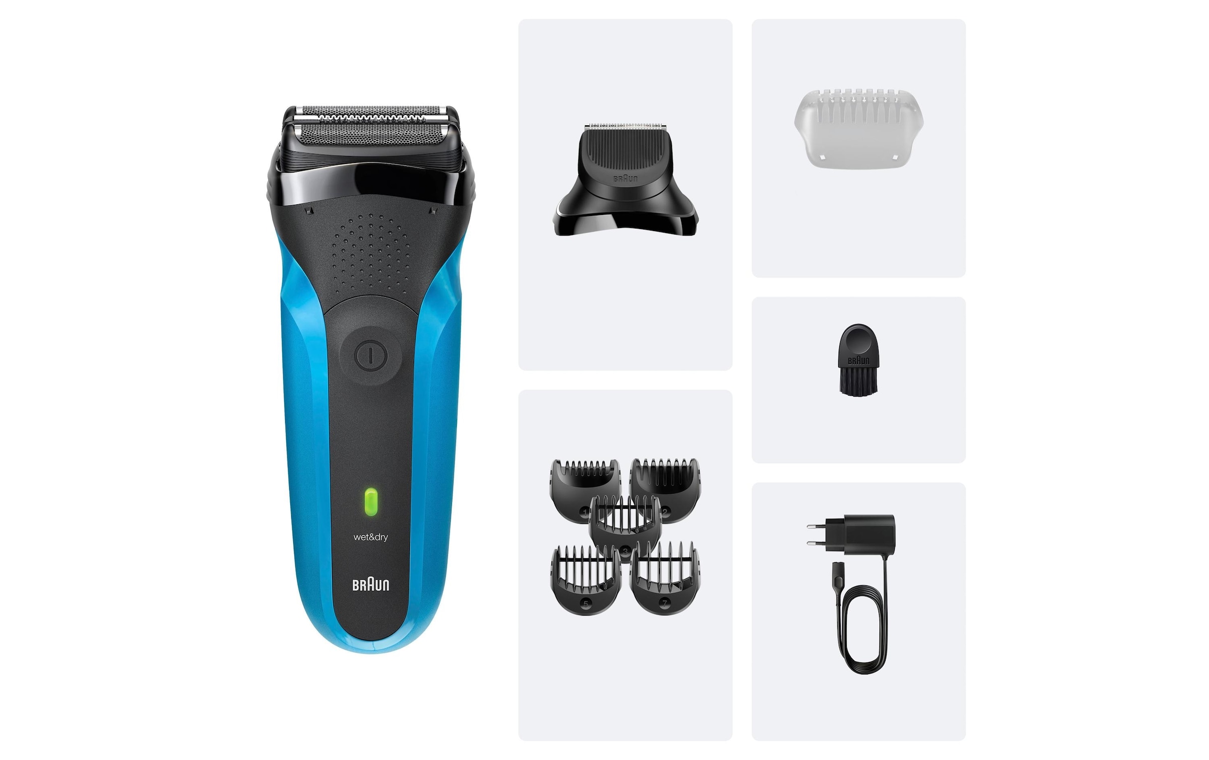 Braun Épilateur électrique pour le visage »Series 3 310BT«