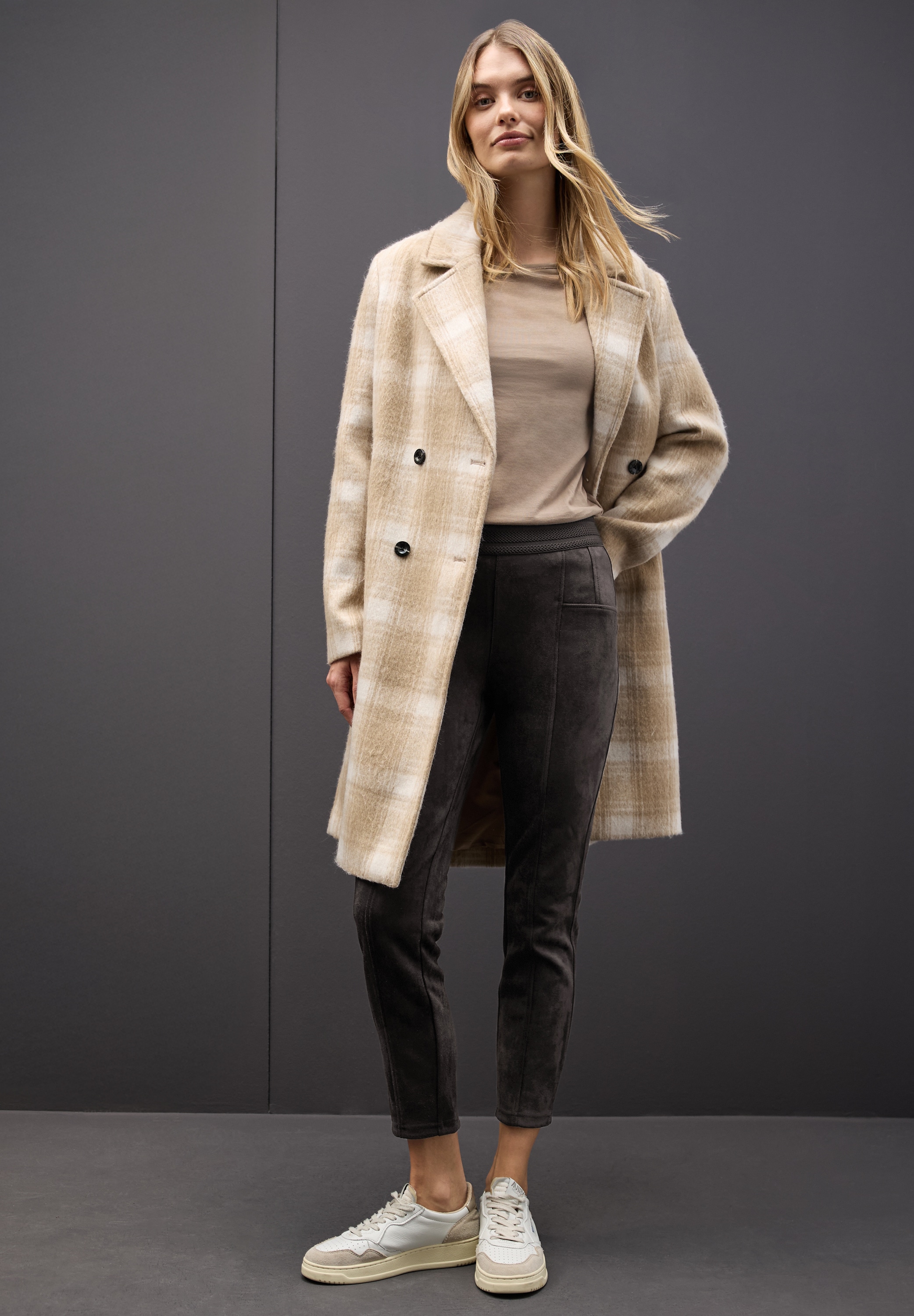 STREET ONE Pantalon en tissu »Style Hope«  mit elastischem Bund