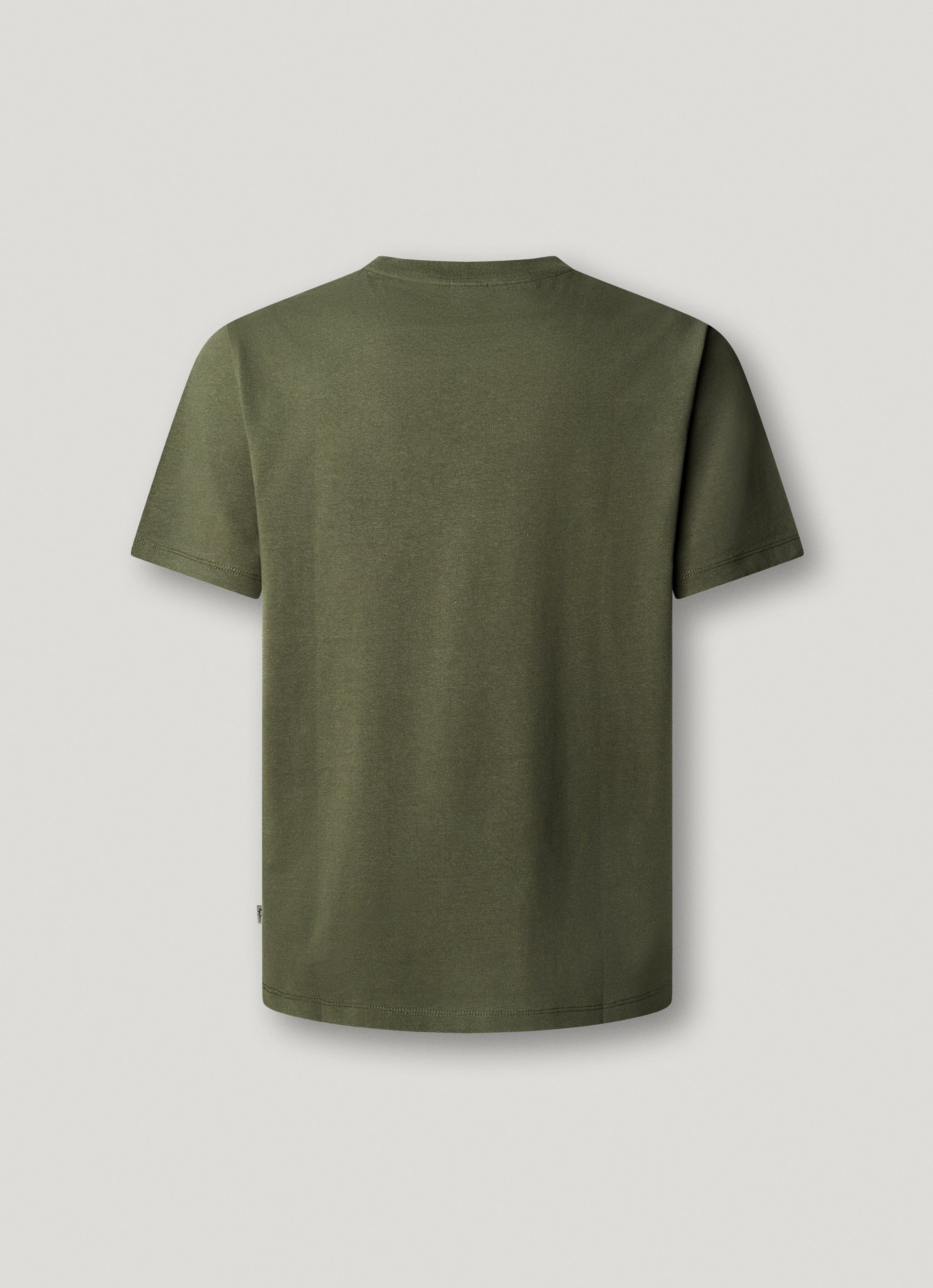 Pepe Jeans T-shirt »CONTRAST CONNOR« avec col rond et logo brodé