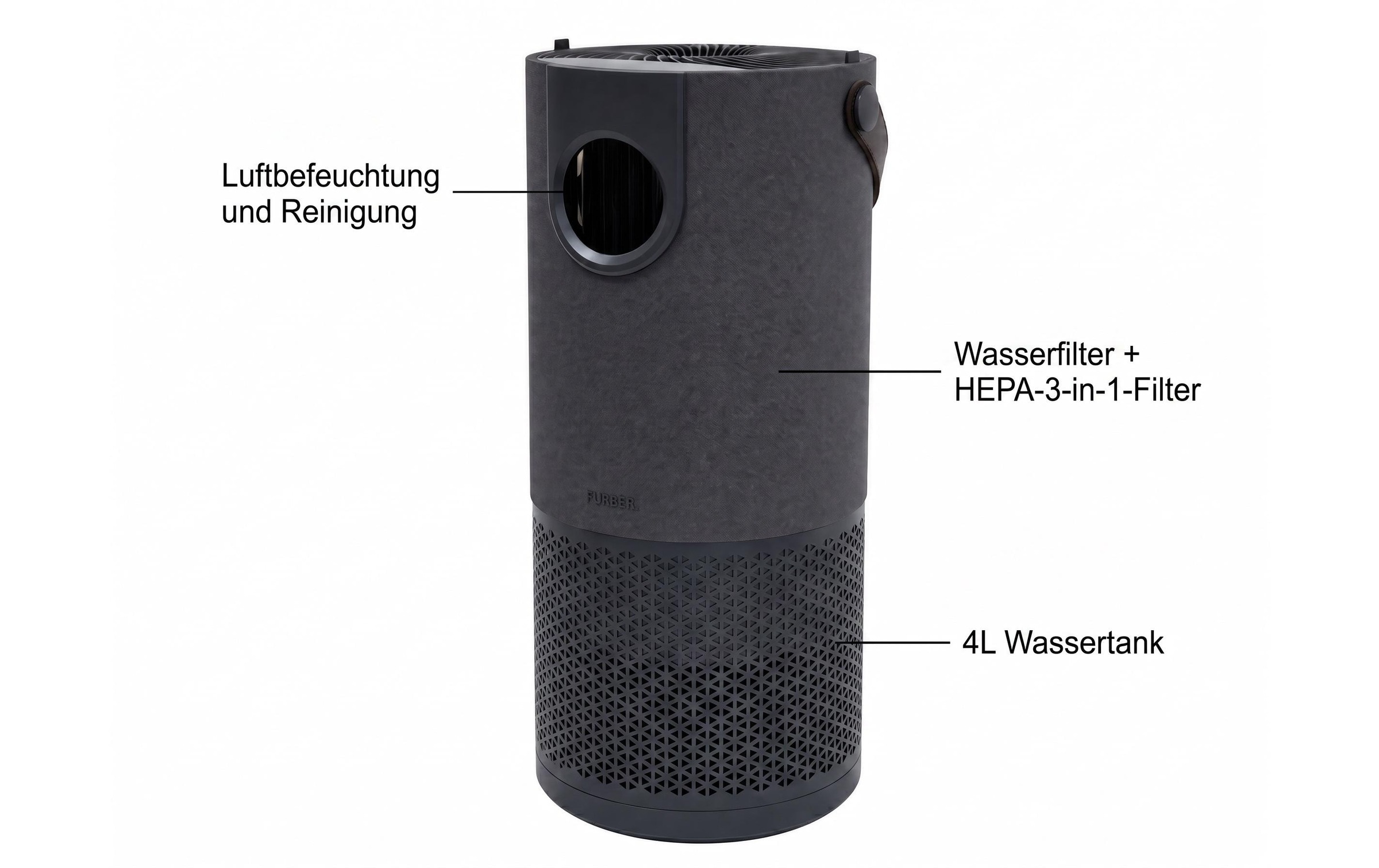 FURBER Luftbefeuchter »& Luftreiniger Aripura«