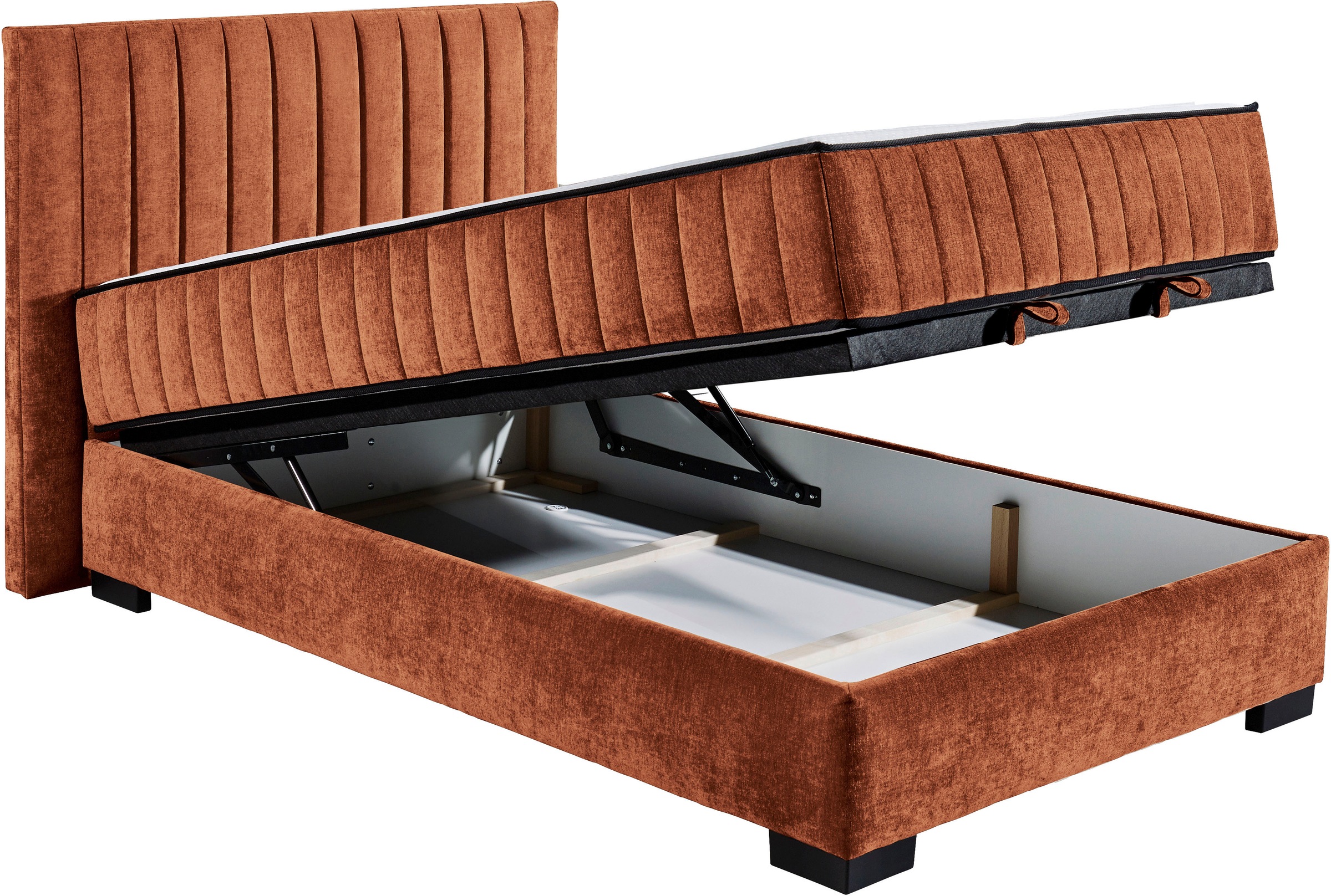 ED EXCITING DESIGN Lit de boxe »Nagol« mit Bettkasten, mit Wendematratze, erhältlich in verschiedenen Breiten