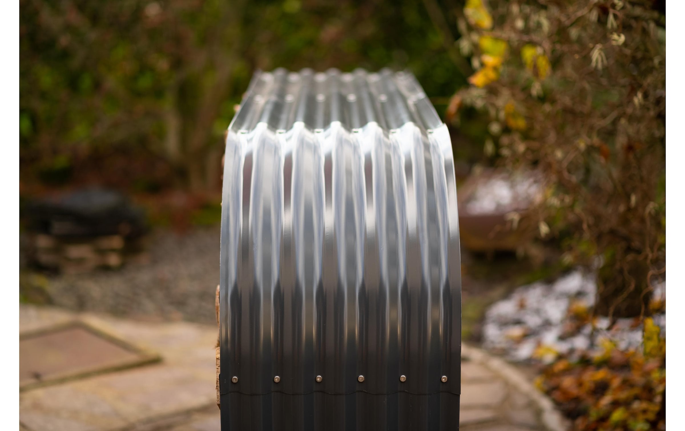 WESTMANN Étagère pour bois de cheminée en acier galvanisé