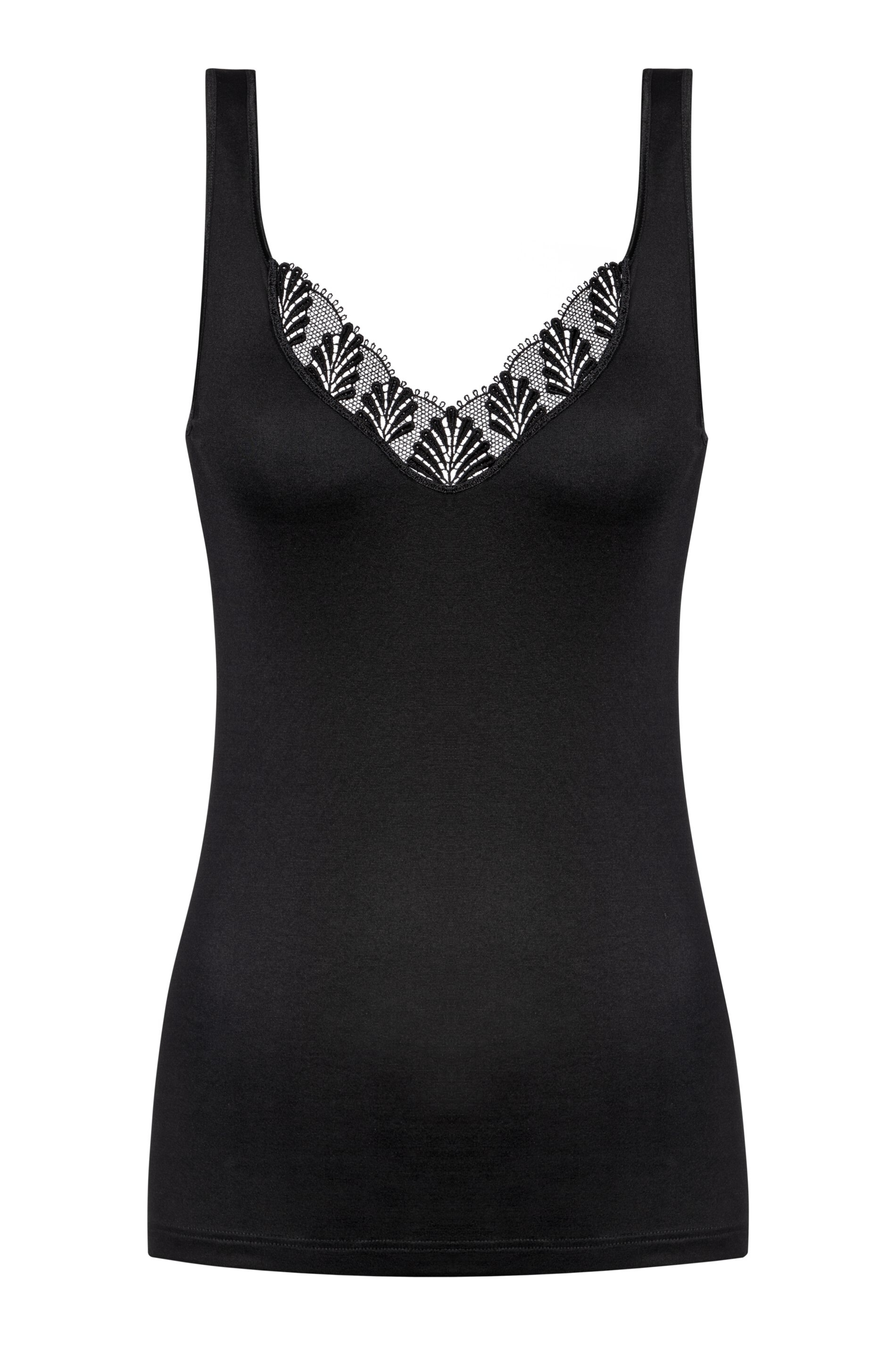 Mey Trägertop »Emotion Elegance« Spitzenverzierung am Dekolleté, leichte Viskosemischung, V-Ausschnitt