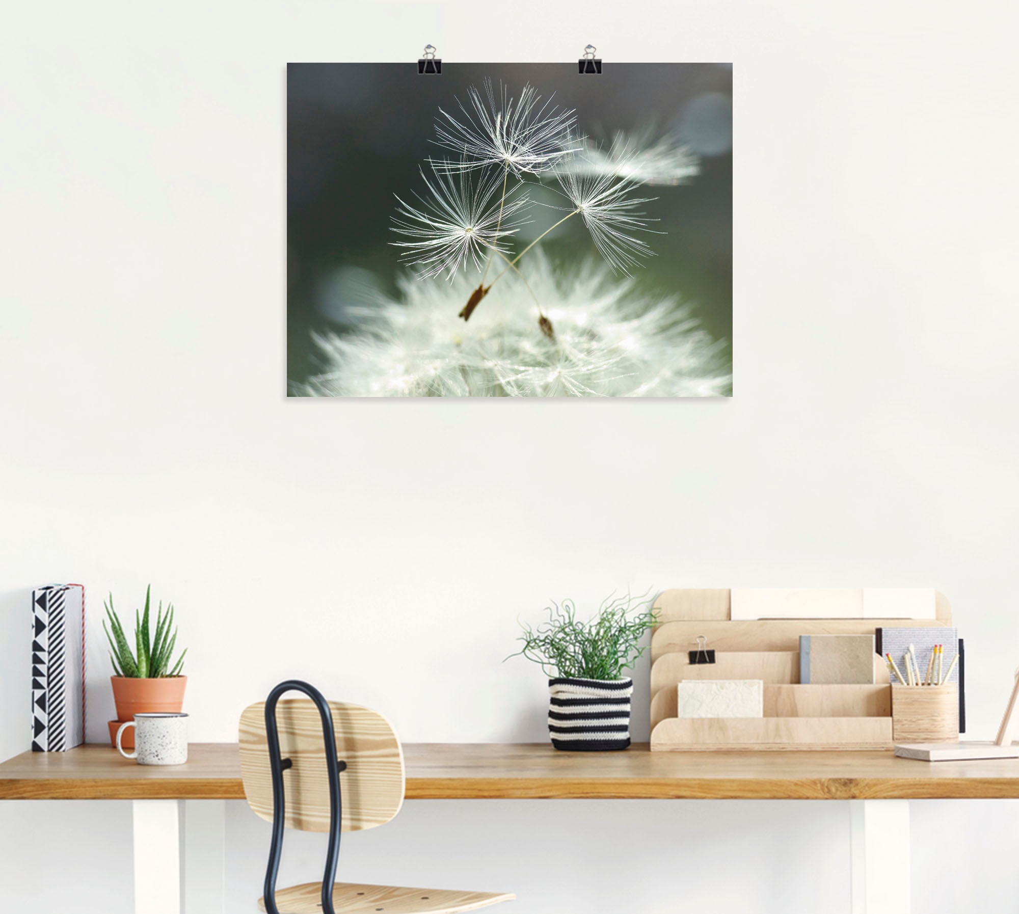 Artland Wandbild »Pusteblume Facility« Blumen 1 Stk. tlg. als Alubild, Leinwandbild, Poster in verschied. Grössen