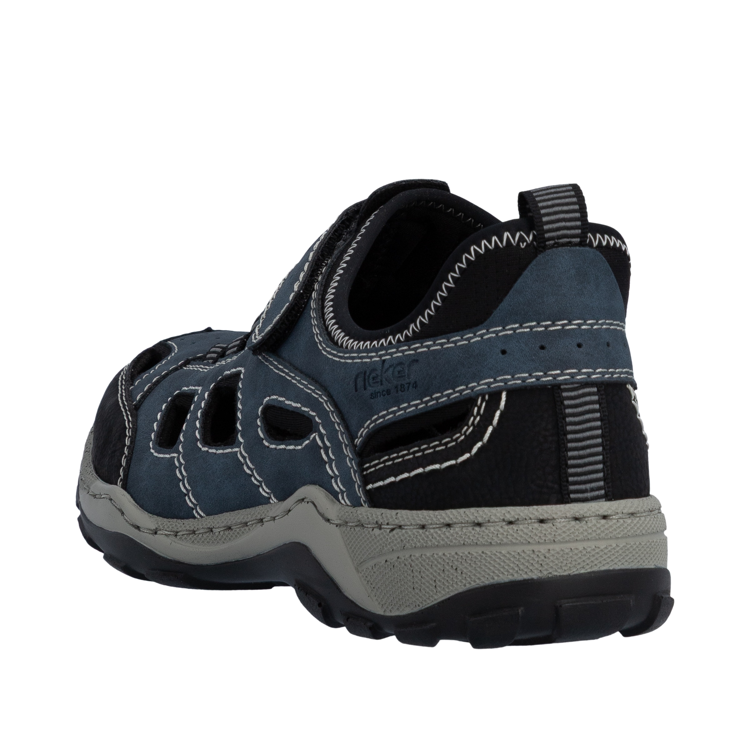 Rieker 1100000002199  Chaussure à enfiler, chaussure de trekking, chaussure outdoor avec bride auto-agrippante