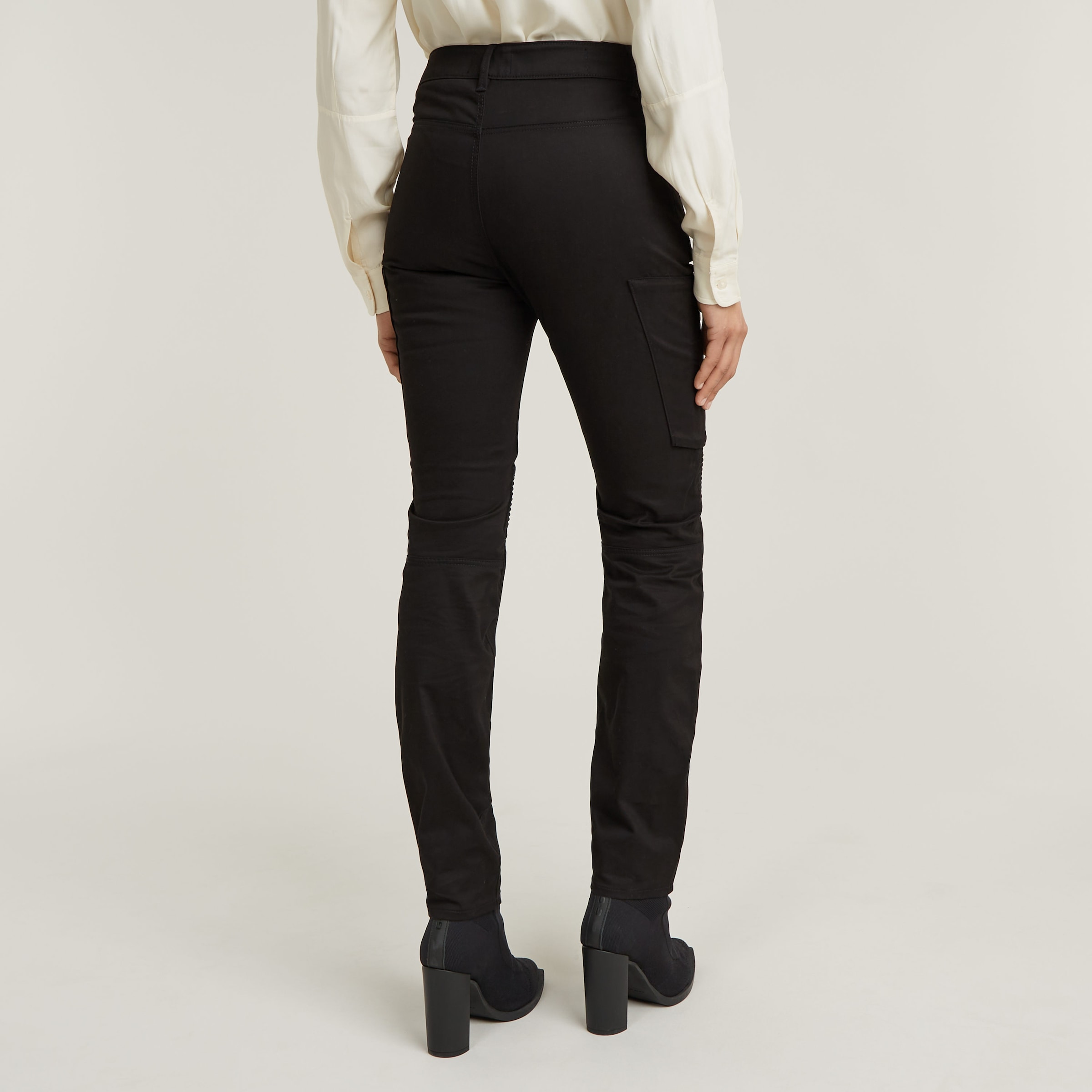 G-STAR Bikerhose »Biker Skinny Cargo«  mit kontrastfarbenen Reissverschlüssen