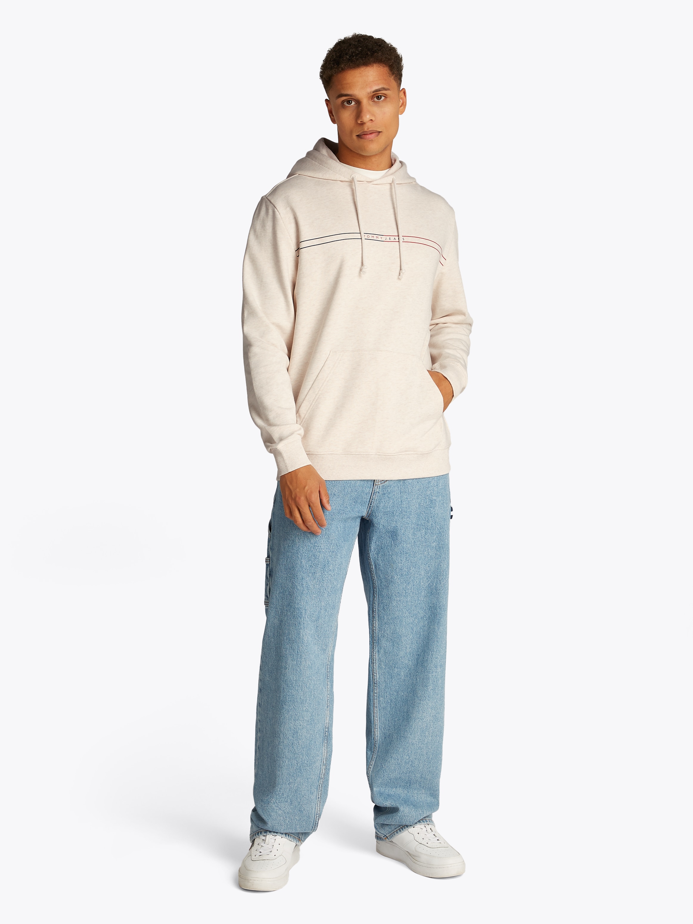 Tommy Jeans Sweat à capuche »TJM REG ENTRY GRAPHIC HOODIE EXT«, mit mehrfarbigen Print
