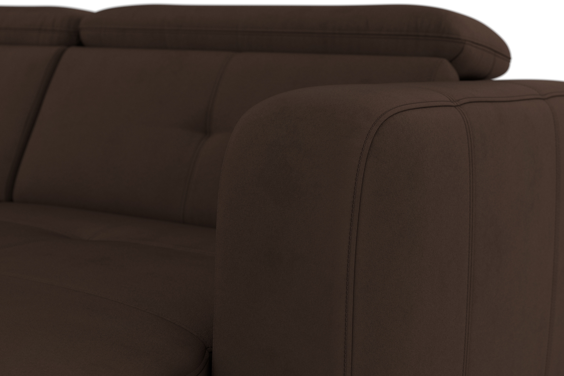 sit&more Wohnlandschaft »Belluci U-Form« Kopfteilverstellung und Federkern, wahlweise mit Bettfunktion