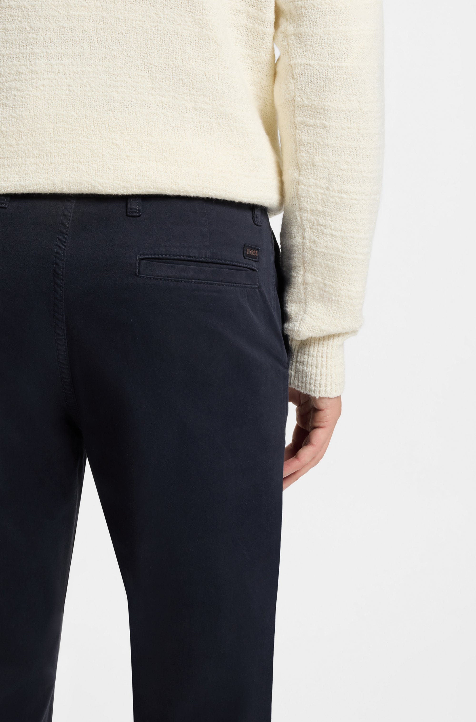 BOSS ORANGE Chinos »Regular«  in gerader From