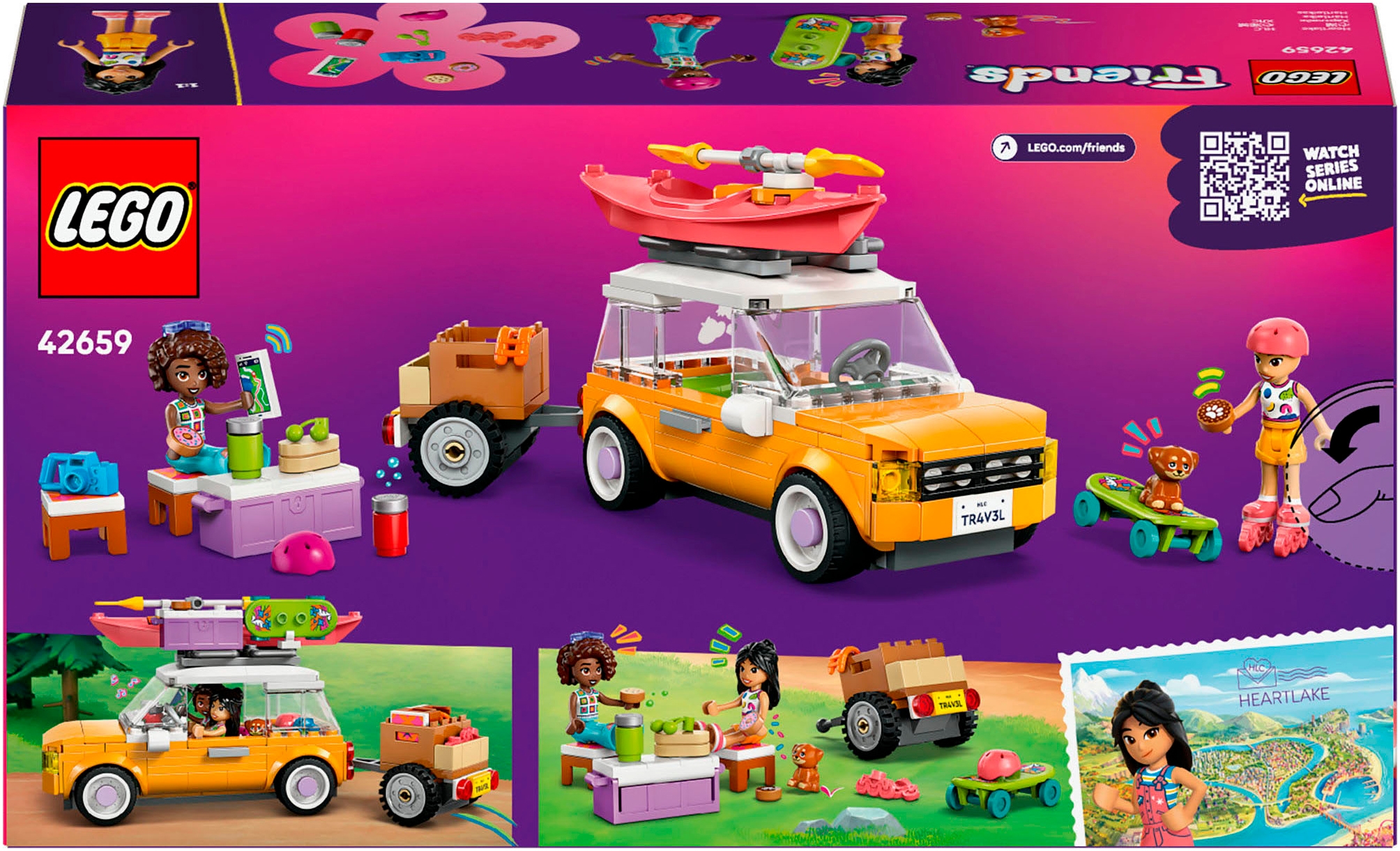 LEGO® Pions de construction »Abenteuertrip mit Freunden (42659), LEGO  Friends« Made in Europe