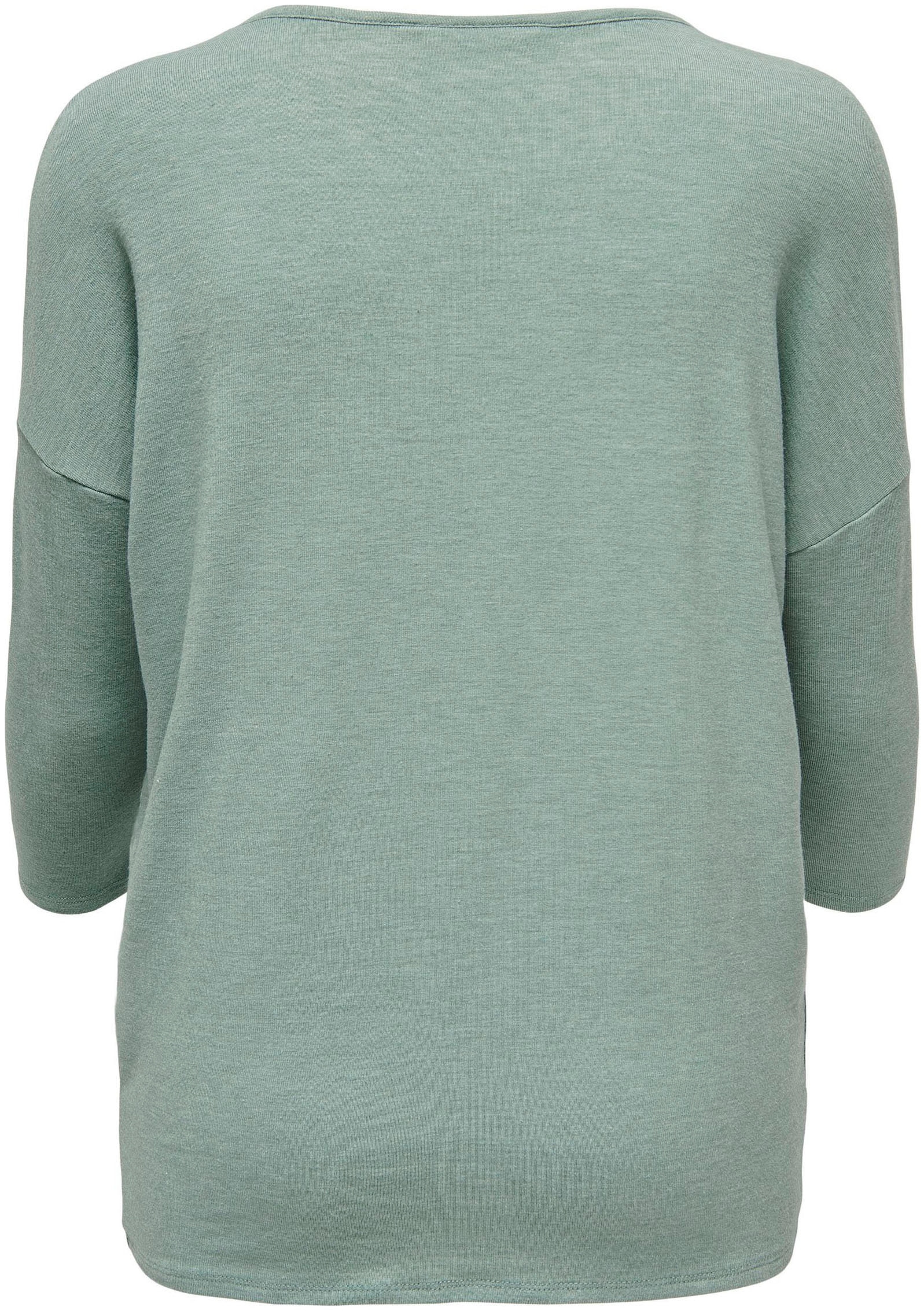 ONLY 3/4-Arm-Shirt »ONLGLAMOUR 3/4 TOP JRS NOOS« in lässiger Oversize-Form