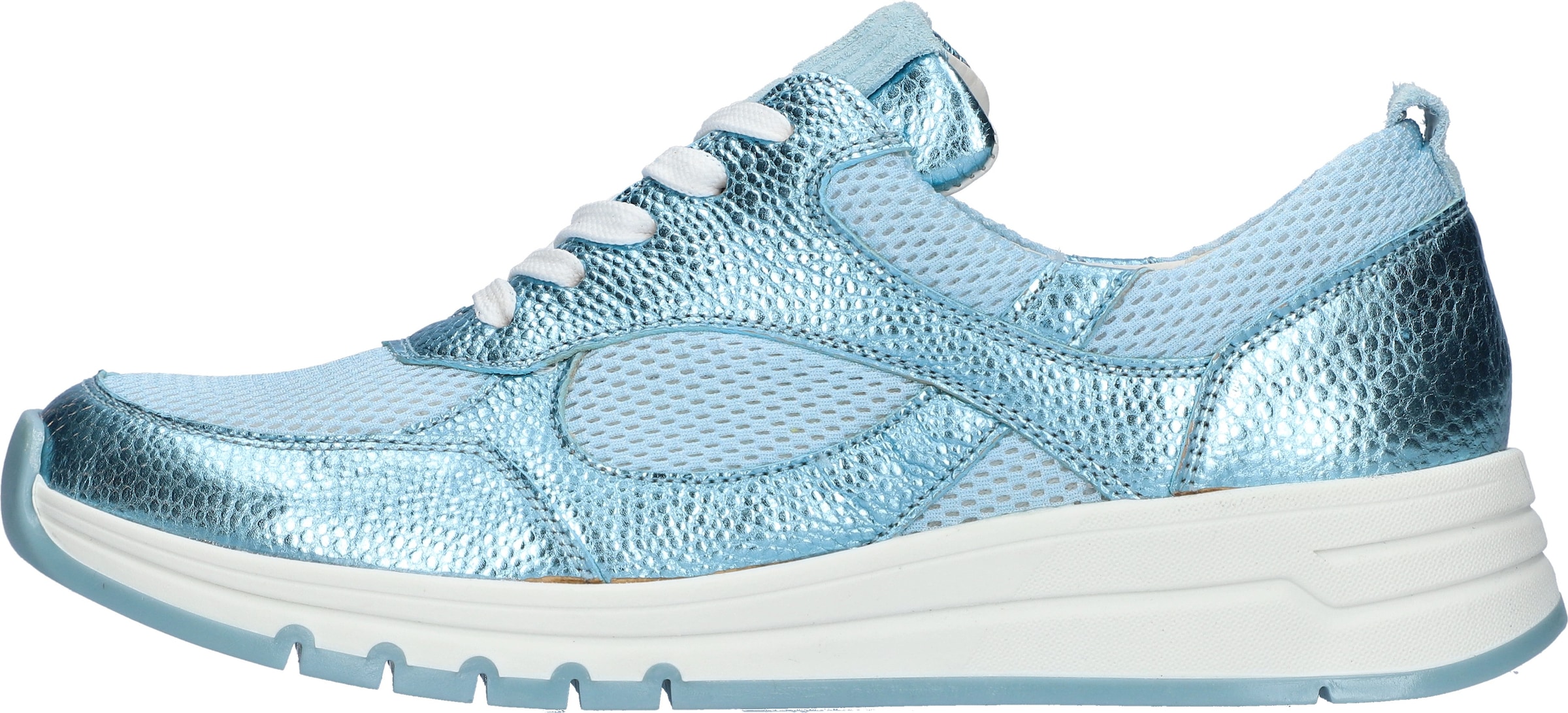 Waldläufer Sneakers  chaussure basse, chaussure à lacets, sneaker de loisirs avec col souple