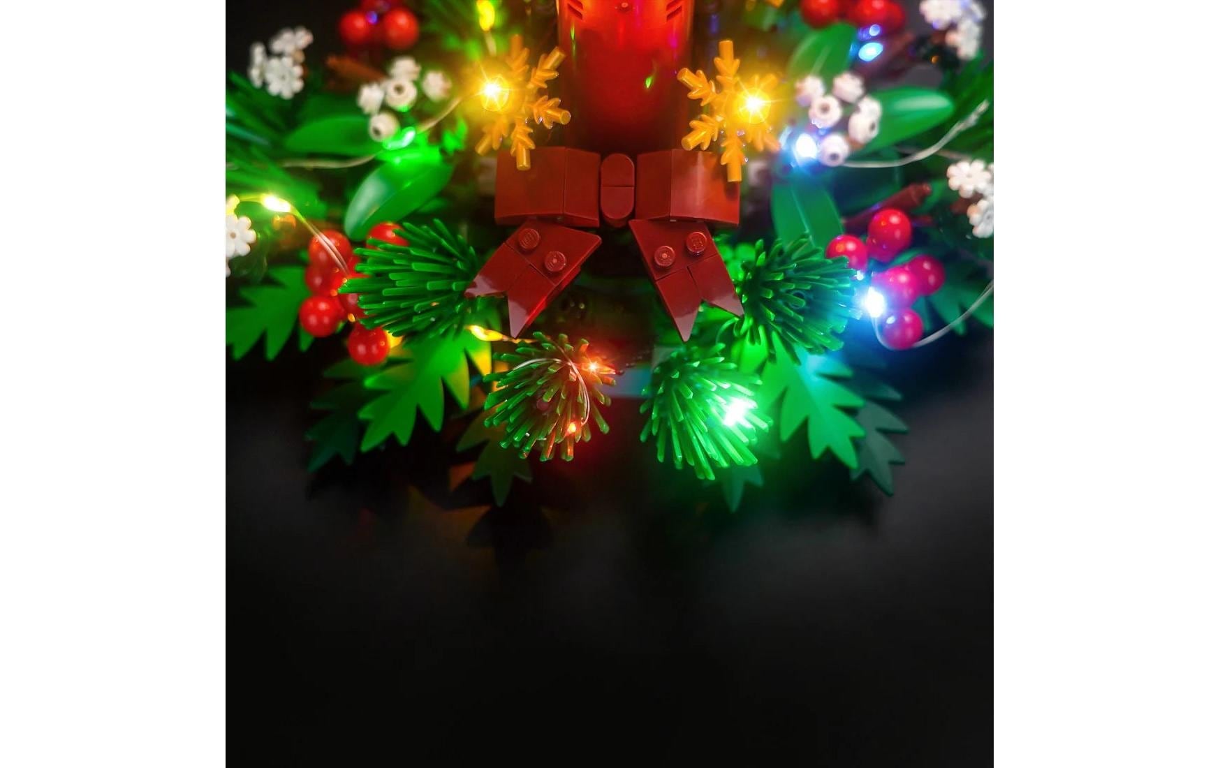   Jeu de construction en pierre »BrickBling LED-Licht-Set für LEGO® Weihnachtsgesteck -40743«
