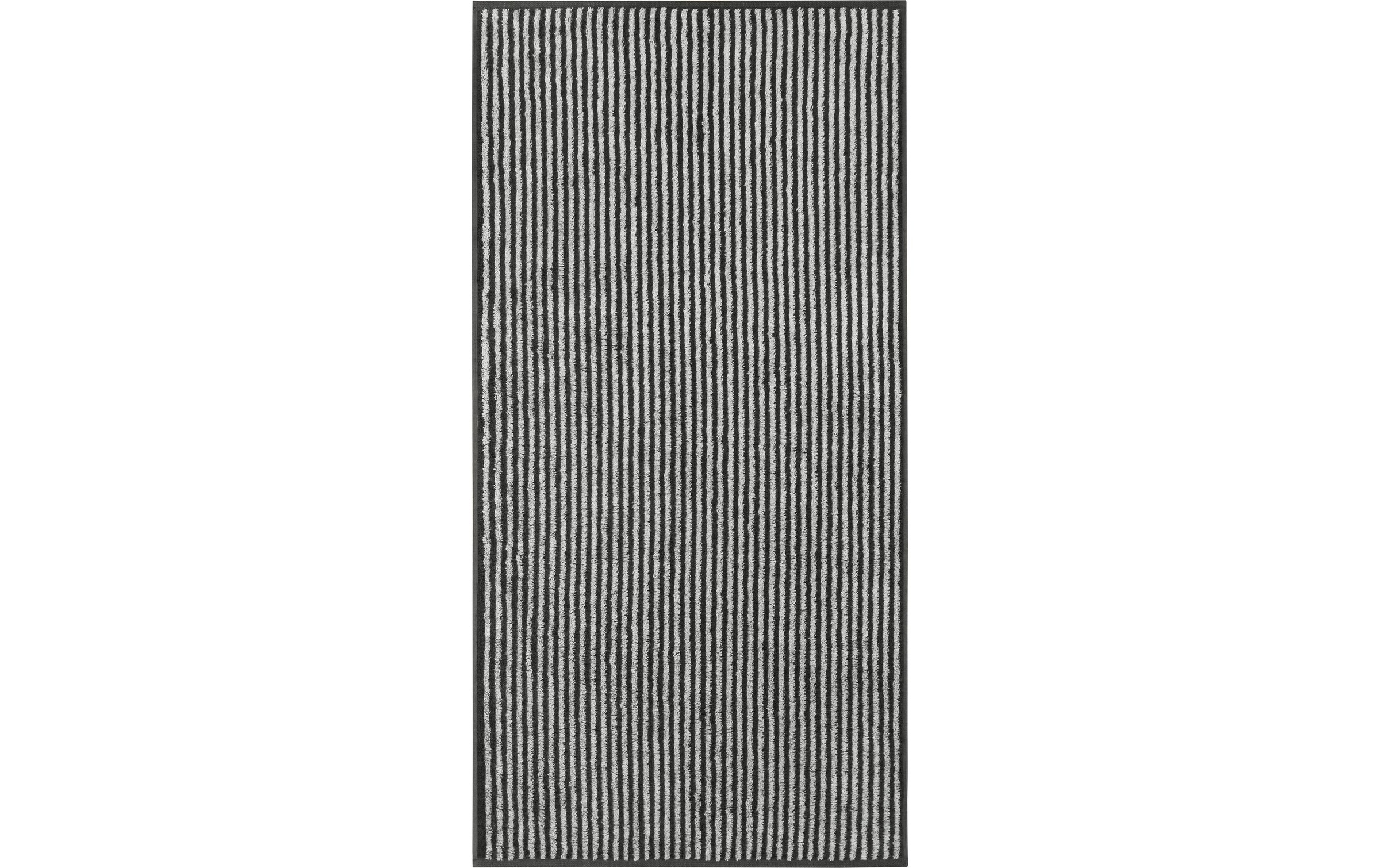 Cawö Drap de douche »Two-Tone Stripe 80 x 150 cm« Hochwertiges Badezimmertuch