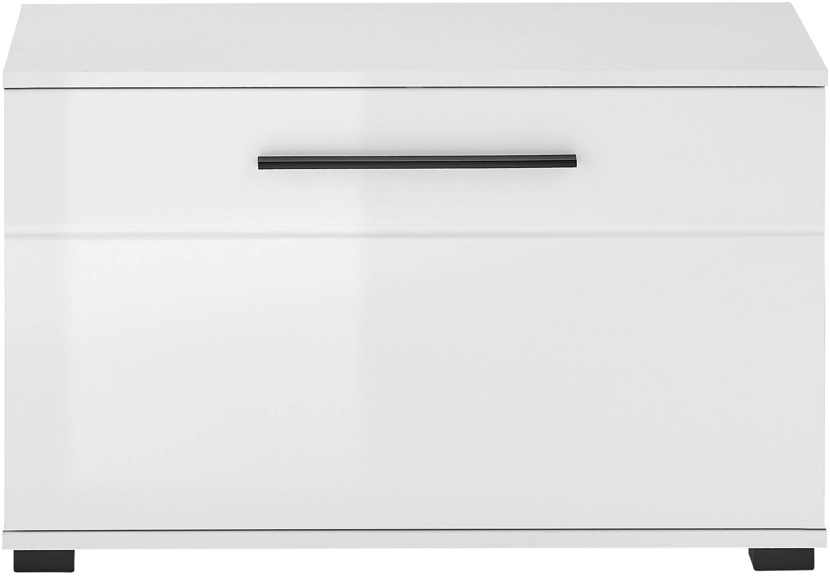 Home affaire Schuhbank »Cantara, Garderobenbank mit Klappe, Sitzbank in zwei Farben« ausreichend Stauraum, Platz für ca. 6 Paar Schuhe, 80 cm breit