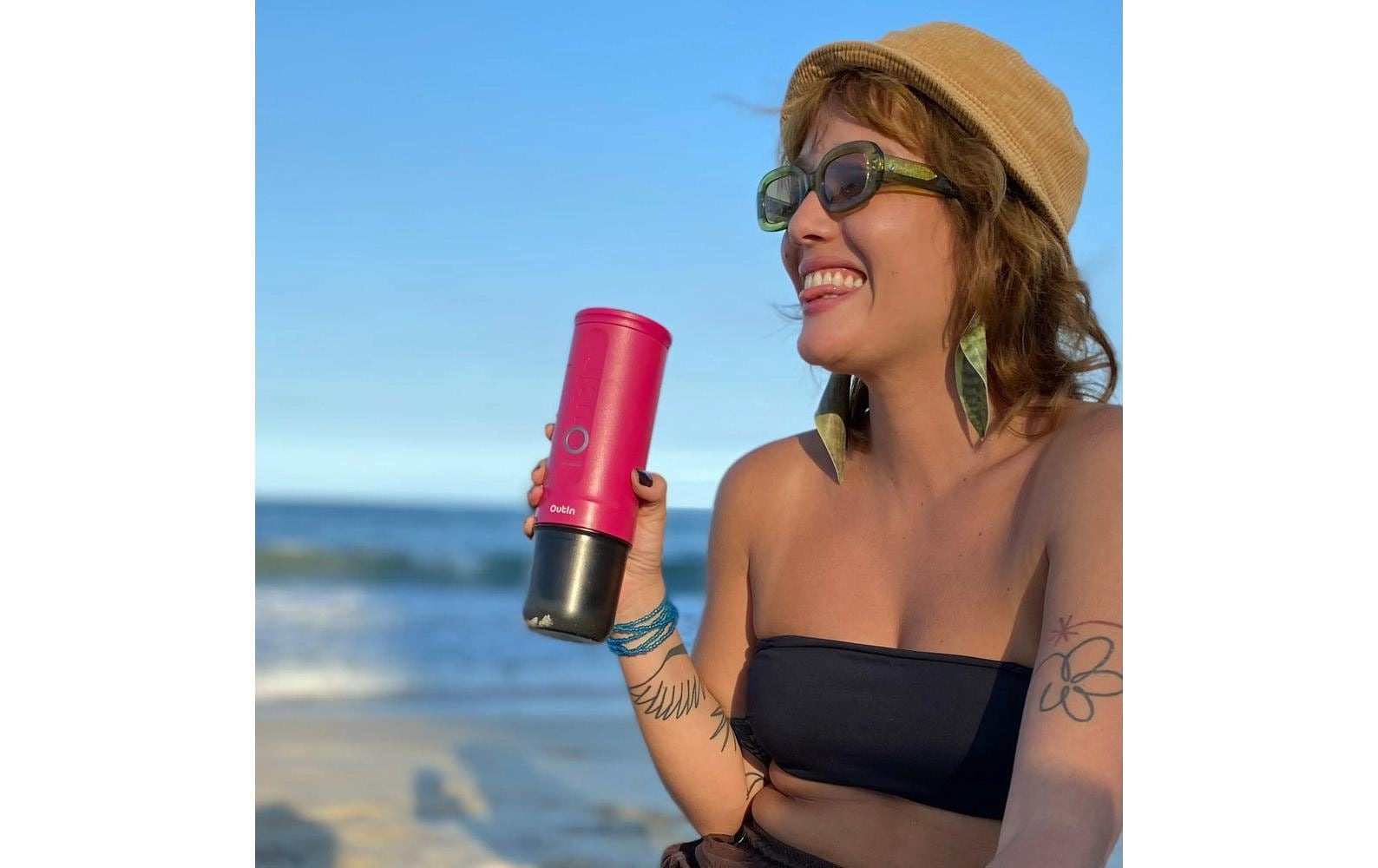   Reisekaffeemaschine »OUTIN Nano« Tragbare Espressomaschine