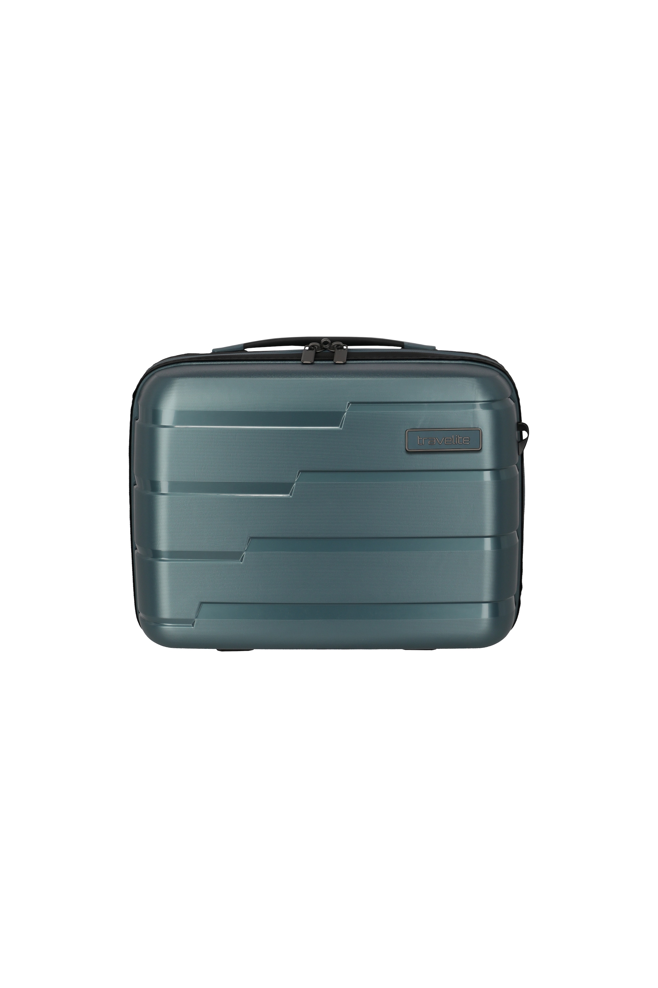 travelite Trousse de beauté »AIR BASE Kosmetikkoffer Hartschale« avec serrure TSA et fonction d’emboîtement – robuste et léger