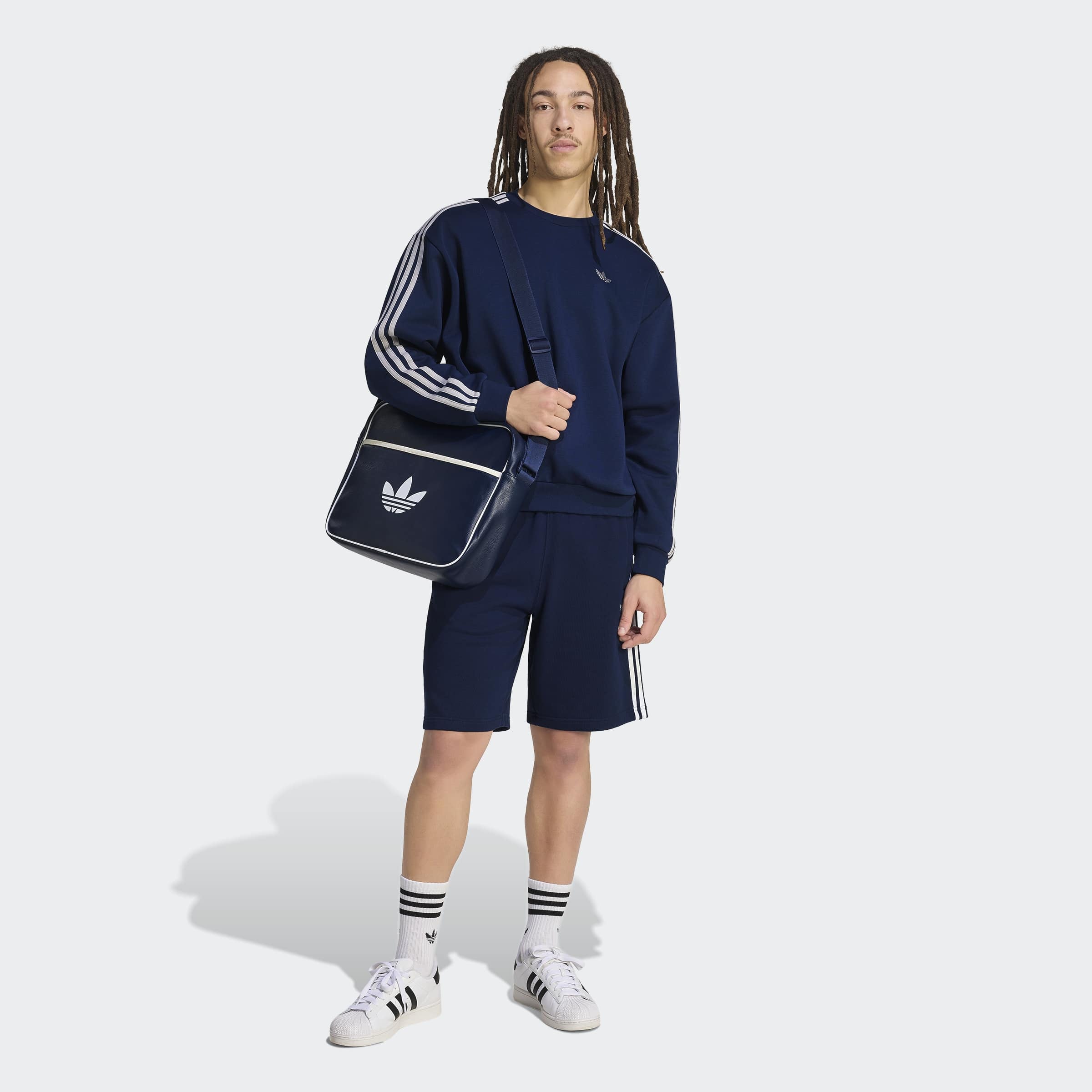 adidas Originals »3S SHO«  style sportif, pour la rue et la maison, en French Terry doux