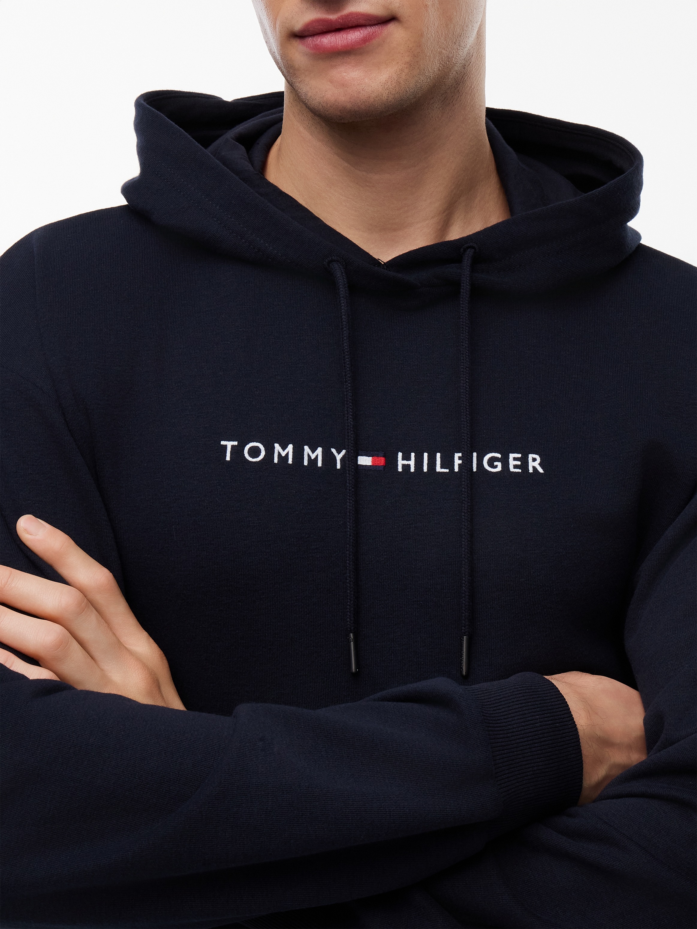 Tommy Hilfiger Underwear Hoodie , avec broderie, coupe Regular Fit, avec poche kangourou, design décontracté
