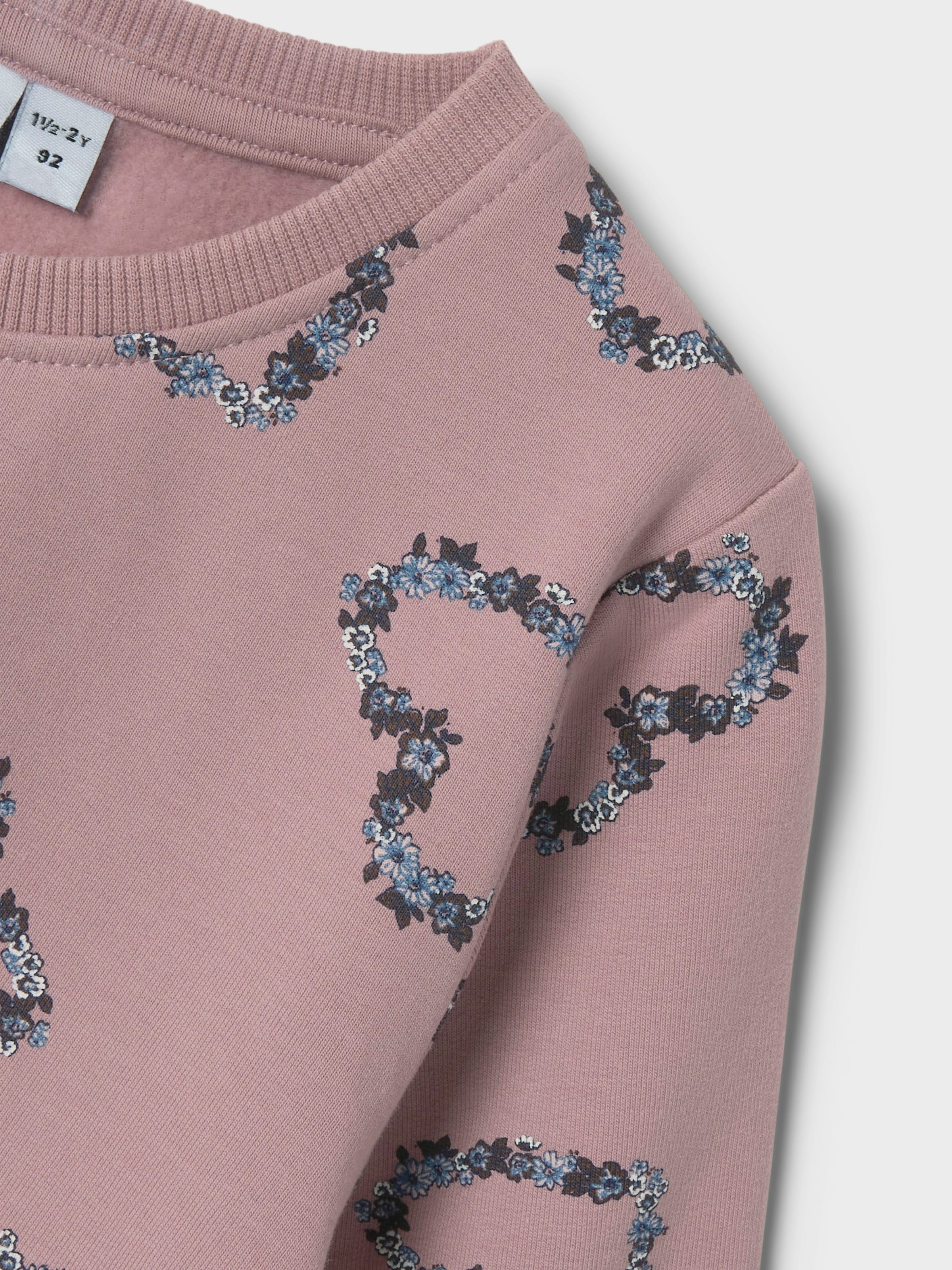 Name It Minikleid »NMFOLUKRIA LS SWEAT DRESS BRU«