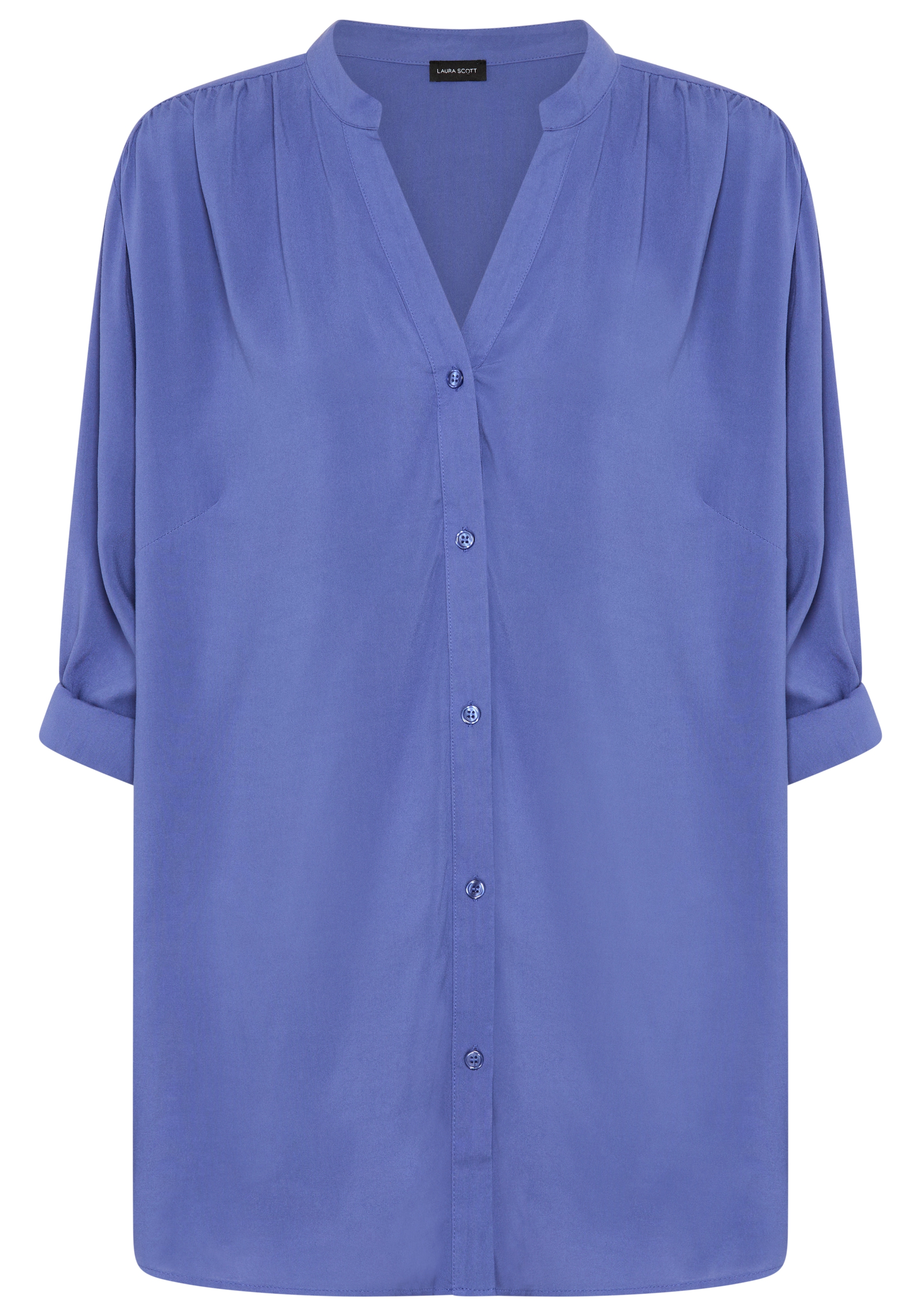 Laura Scott CURVE Chemisier long im Tunika Stil aus weicher Viskose - GROSSE GRÖSSE