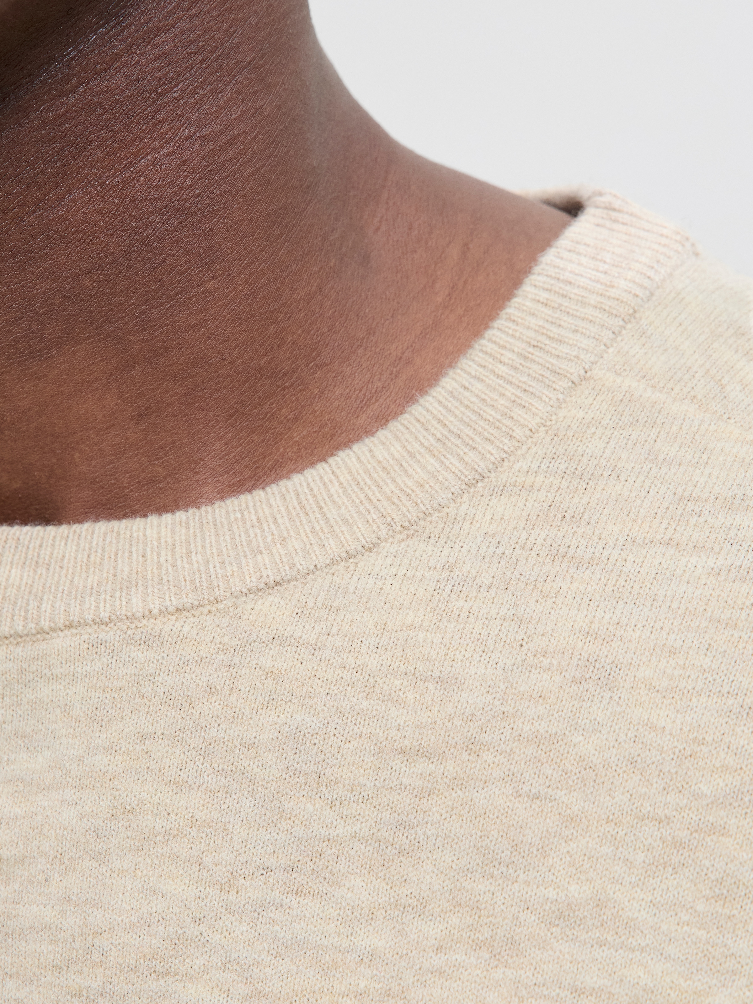 Jack & Jones Pull en tricot »JJEPERFECT WOOL KNIT CREW NECK SN«