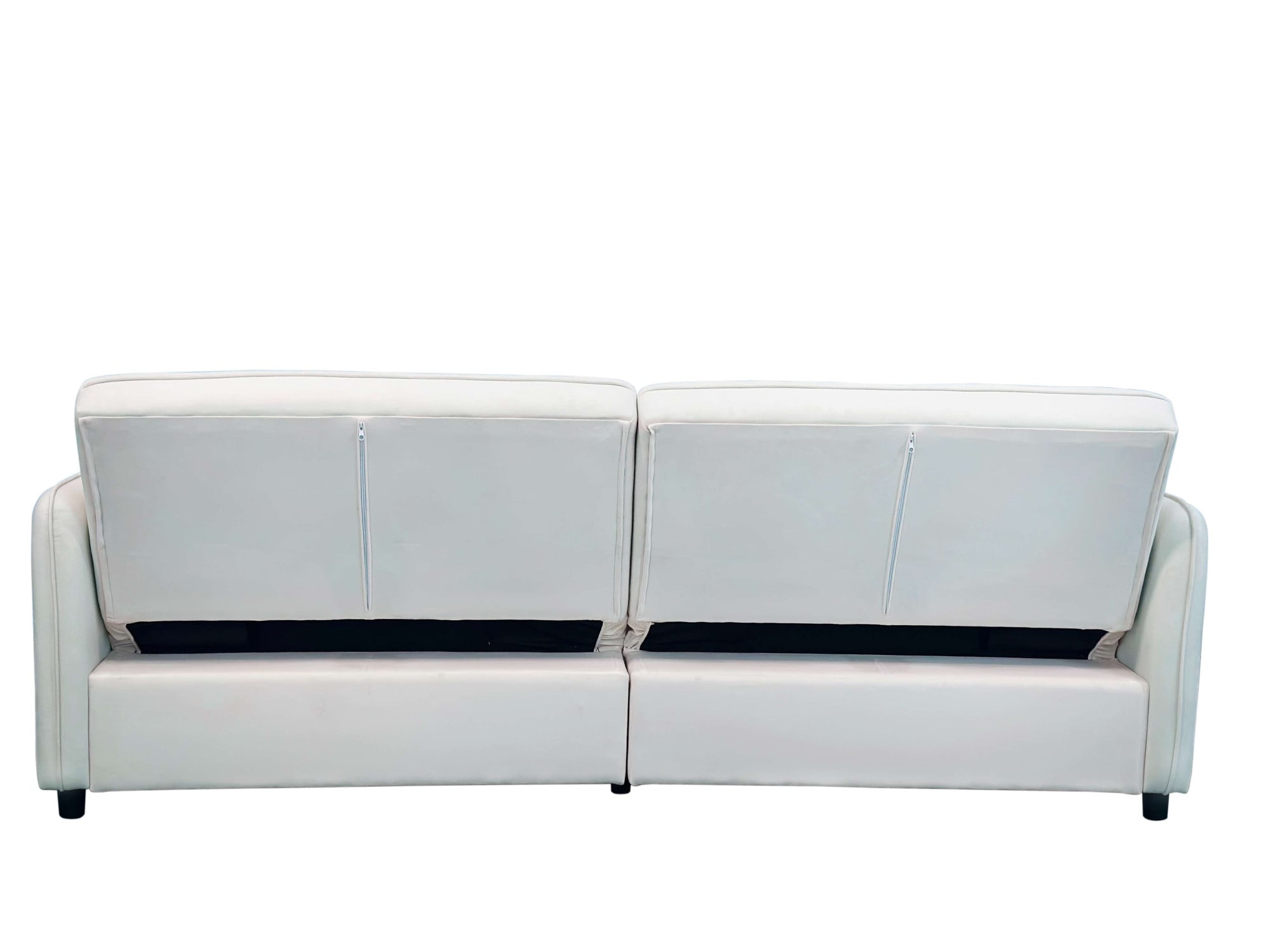 Dorel Home 3-Sitzer »Allie Curved Schlafsofa 209 cm« Bettfunktion (110/190), verstellbare Rückenlehne, Cord u. Velours