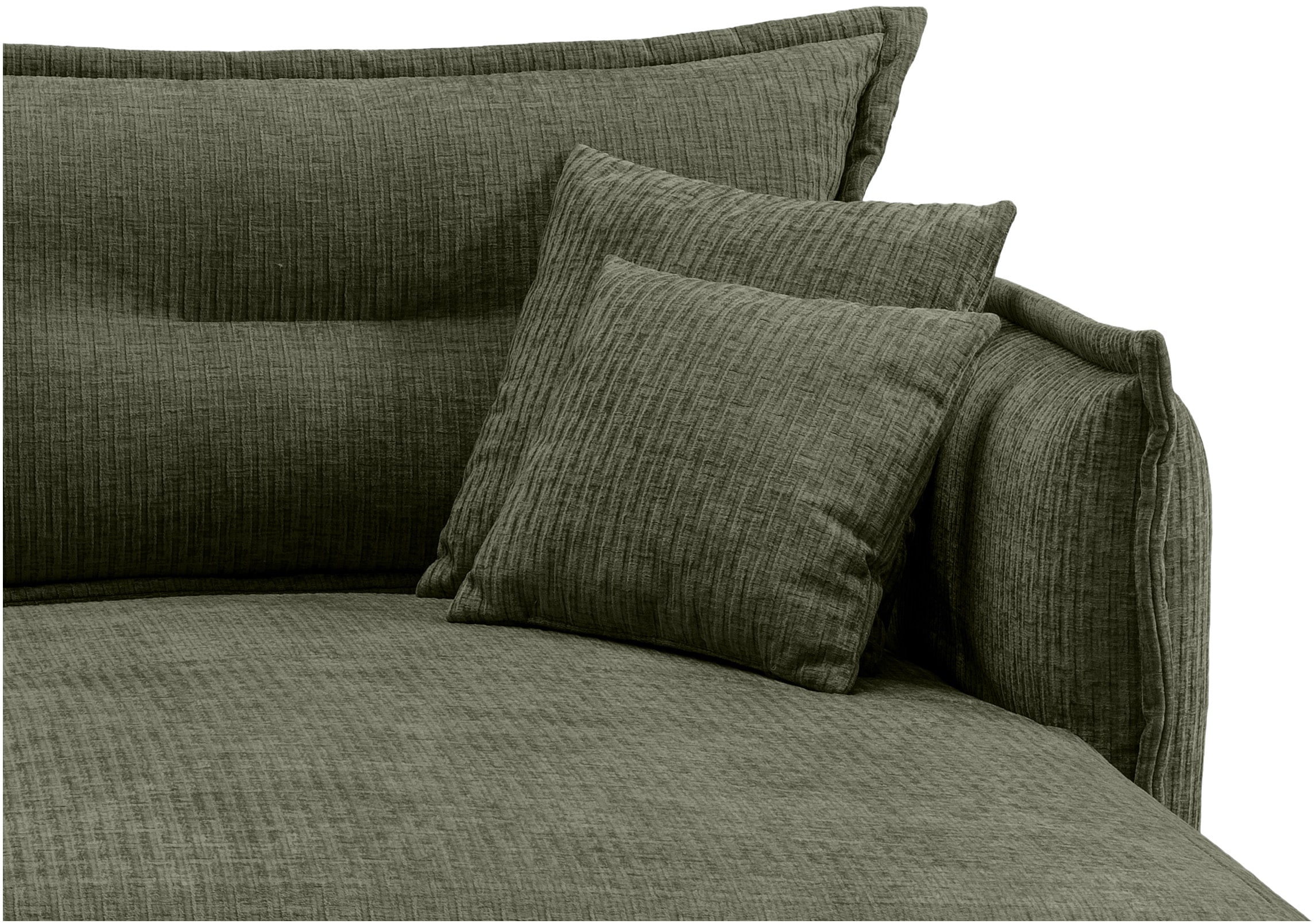 Home affaire Ecksofa »Lazio modern und bequem, schmale Armlehnen, tolle Detailverarbeitung« zwei verschiedene Fussfarben wählbar