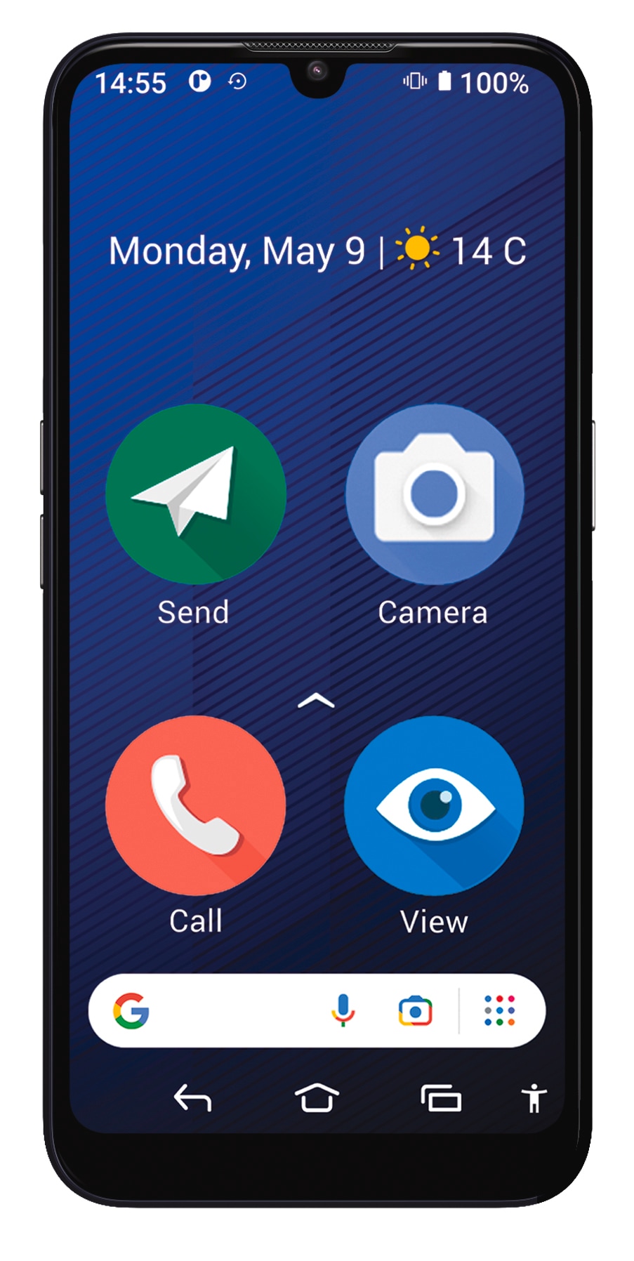 Doro Smartphone »8200 Secure« dunkelblau