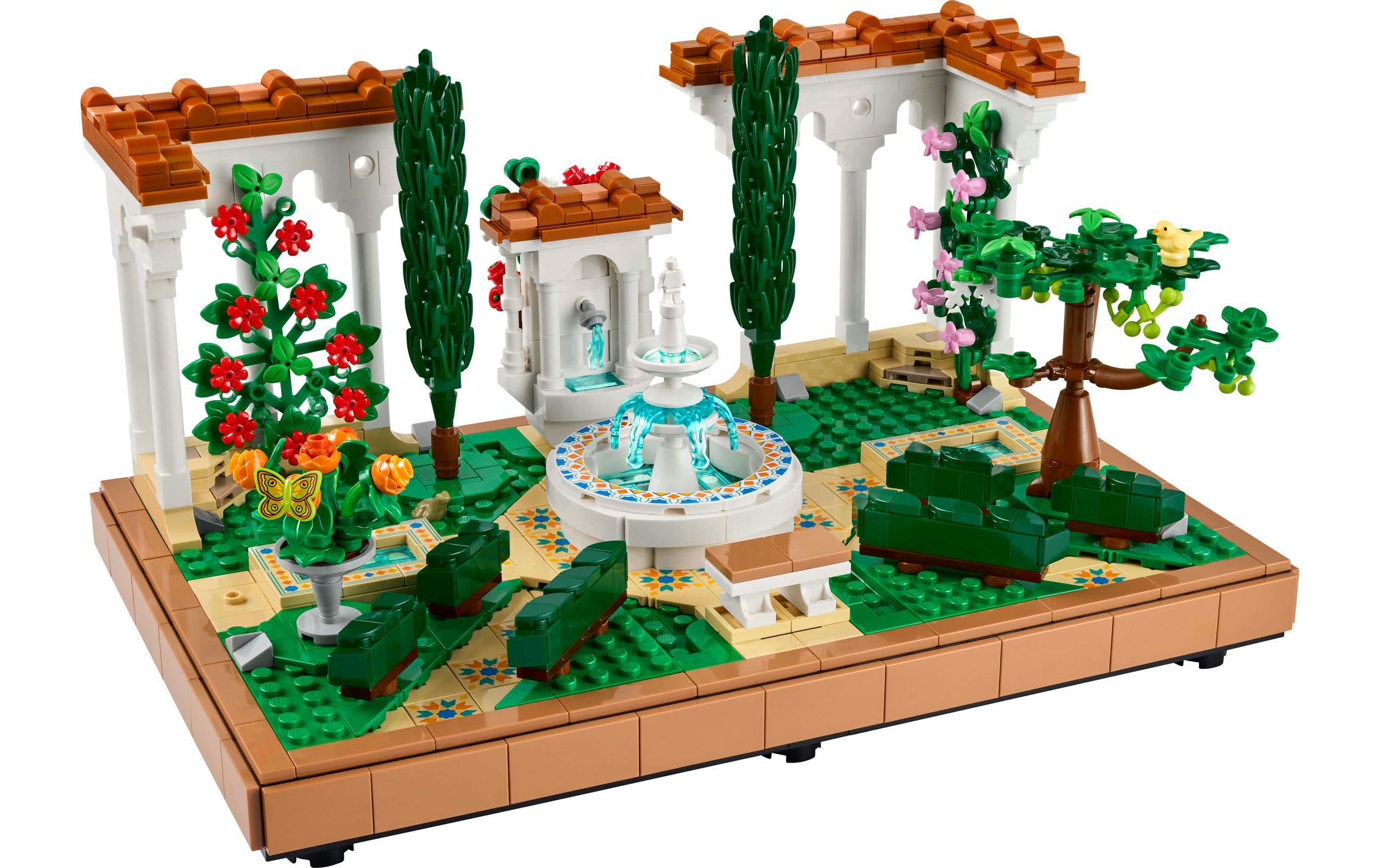 LEGO® Spielbausteine »Icons Springbrunnengarten 10359«