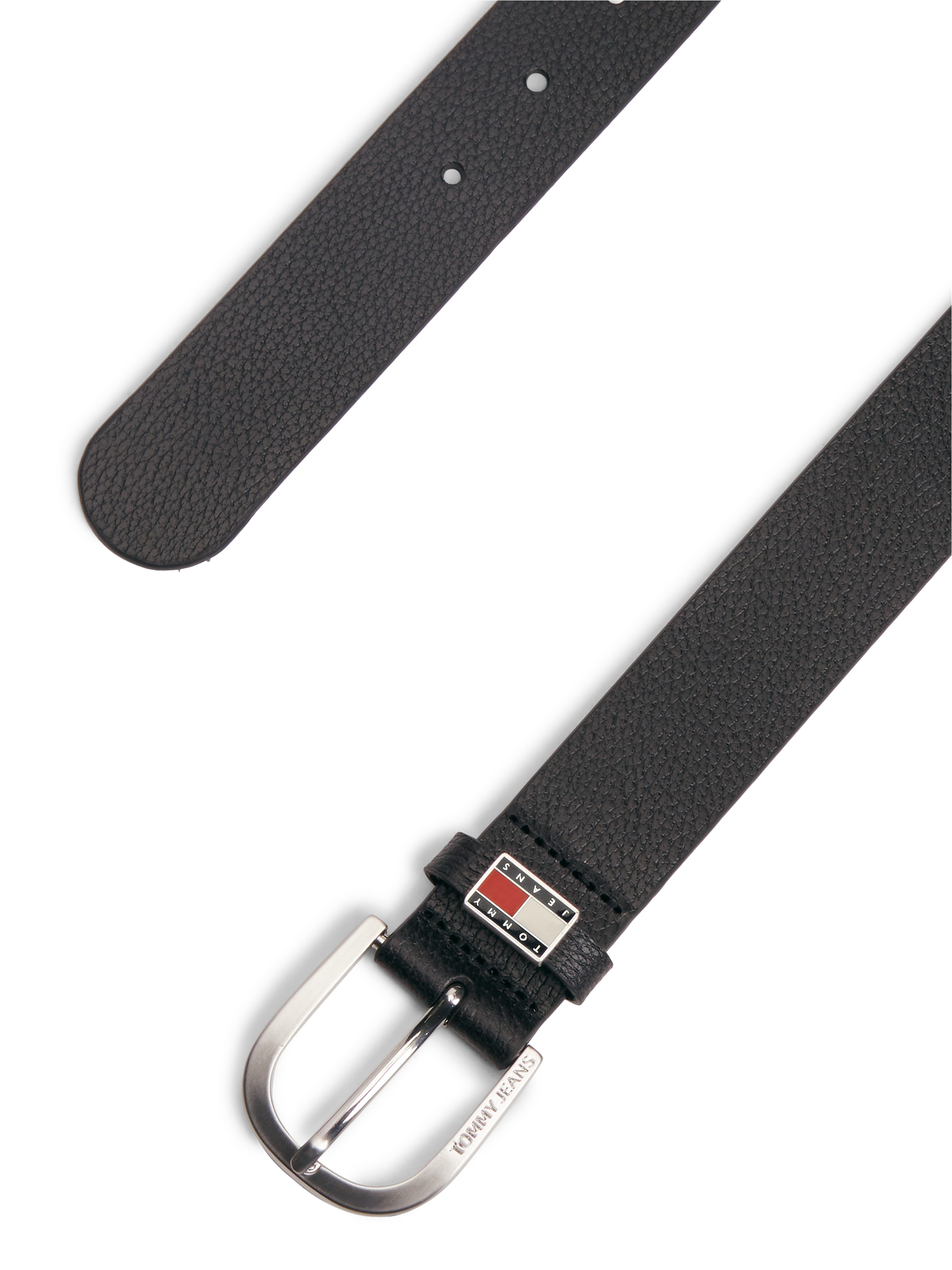 Tommy Jeans Ceinture en cuir »TJM RYAN 3.5« Taille ajustable avec finition grainée