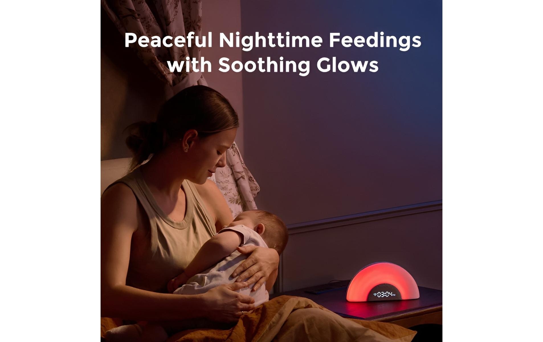 Momcozy Boîte à musique »DreamSync Rainbow Noise Machine«