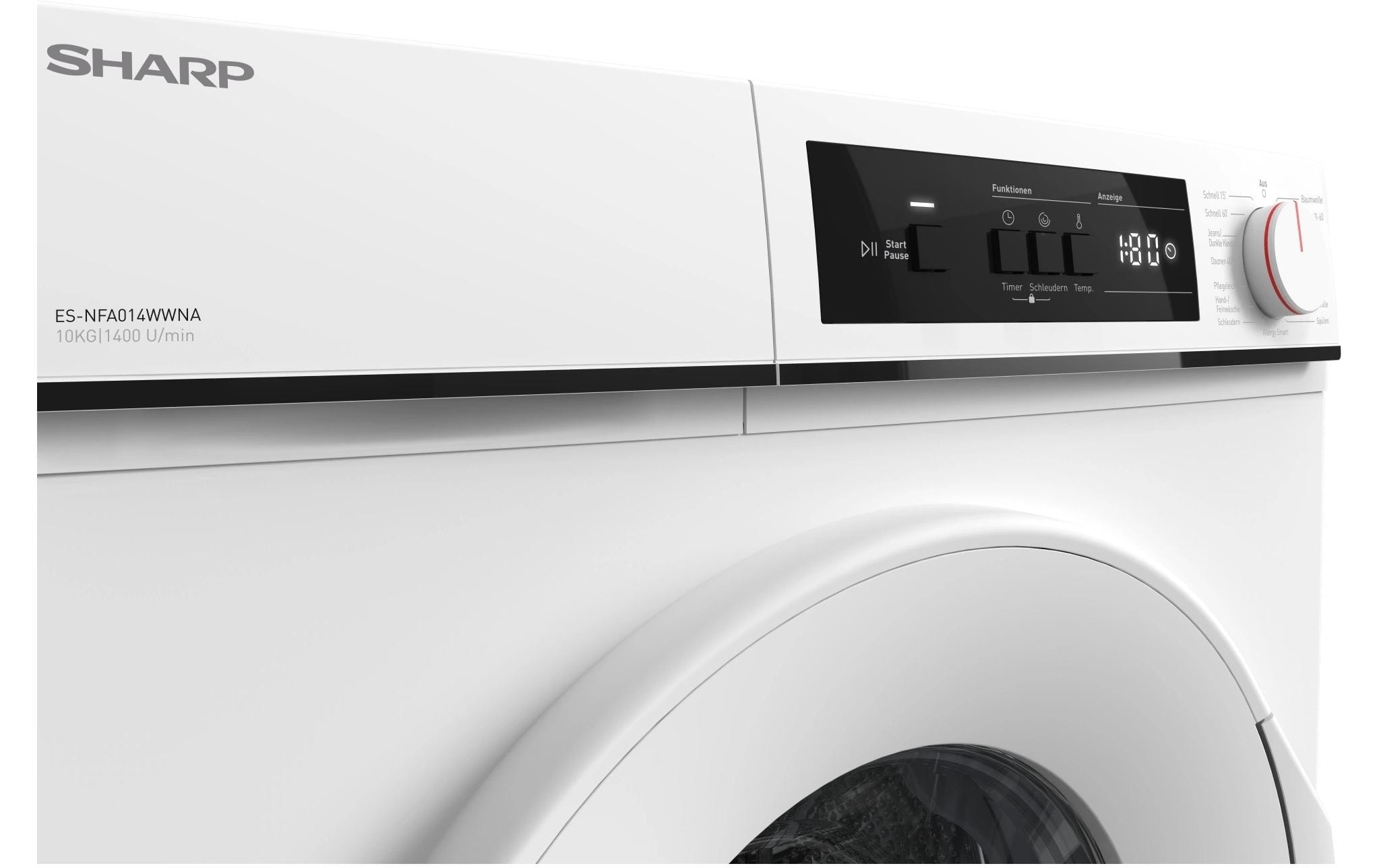   Waschmaschine »ES-NFA014WWNA-CH Links« 10 kg 1400 U/min