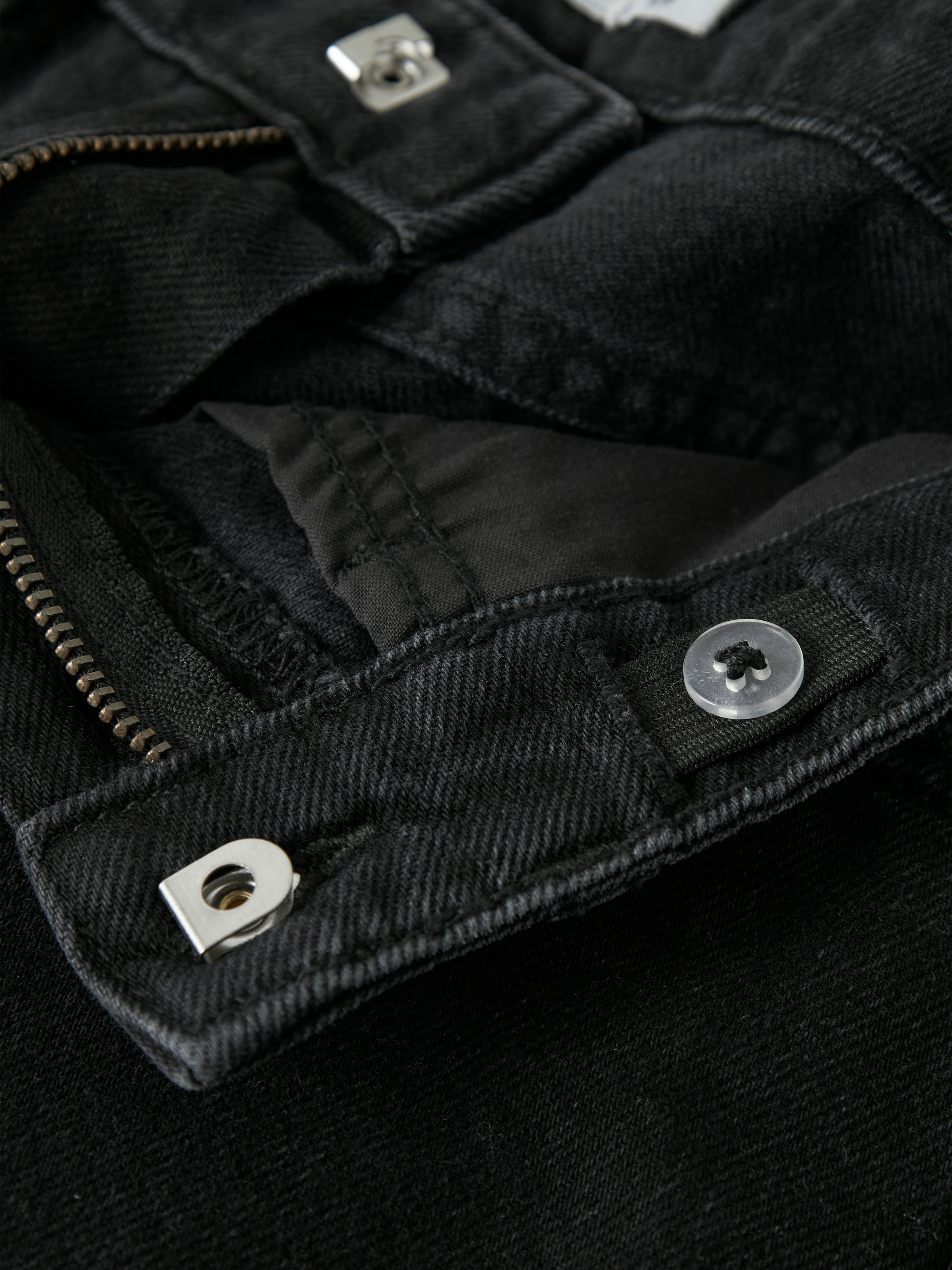 Name It Bermuda en jean »NKFBELLA HW WIDE DNM SHORTS 1488-BE NOOS« Coton, ourlet effiloché