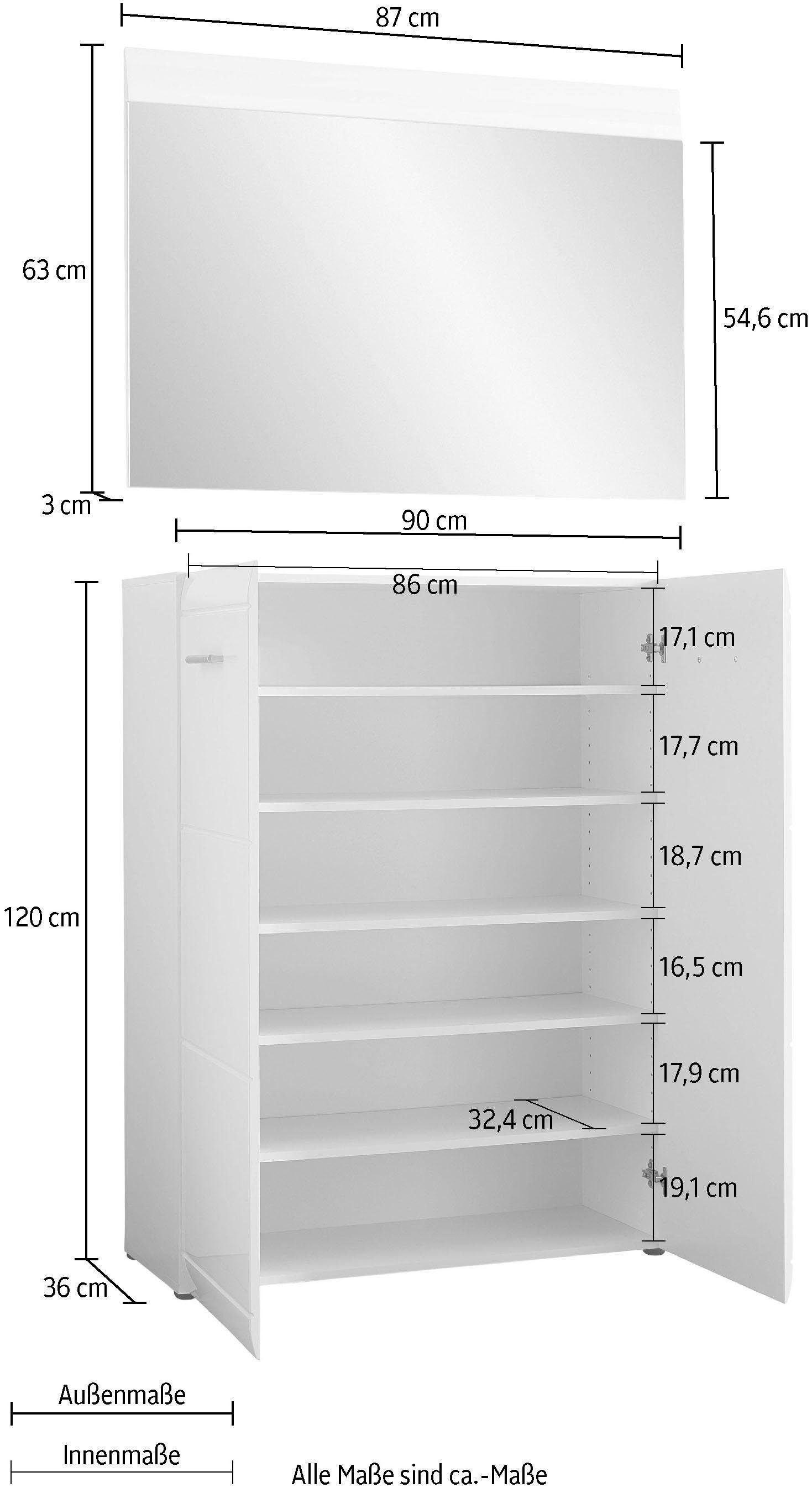 GERMANIA Ensemble de vestiaires »GW-Adana« 2 cuis tlg.