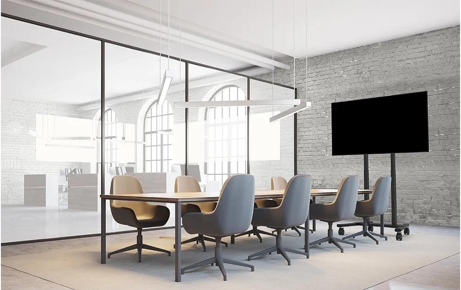   TV-Ständer »Neomounts by NewStar FL55-875BL1 Schwarz«