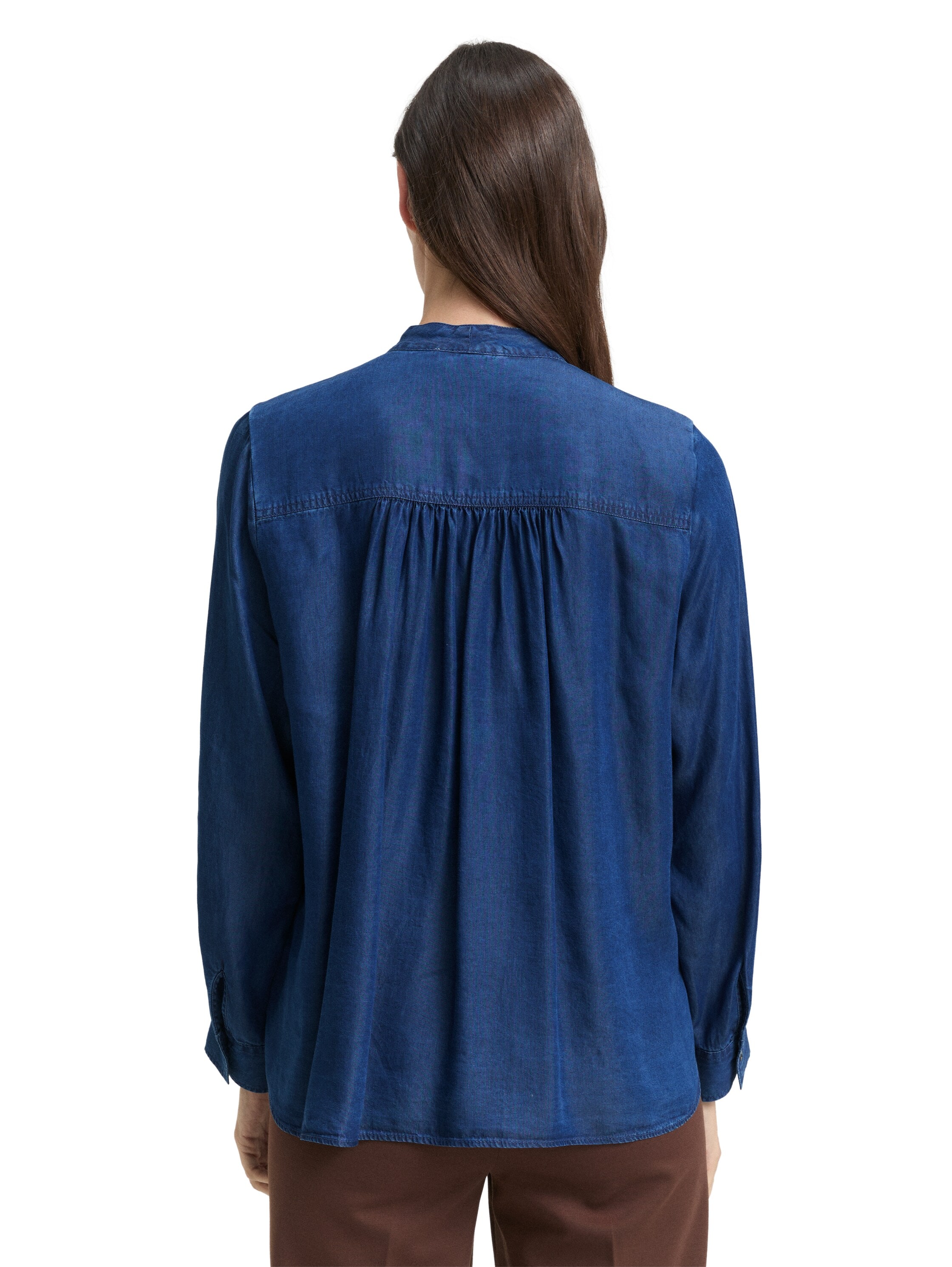 TOM TAILOR Blouse chemise , mit Schleife am Kragen
