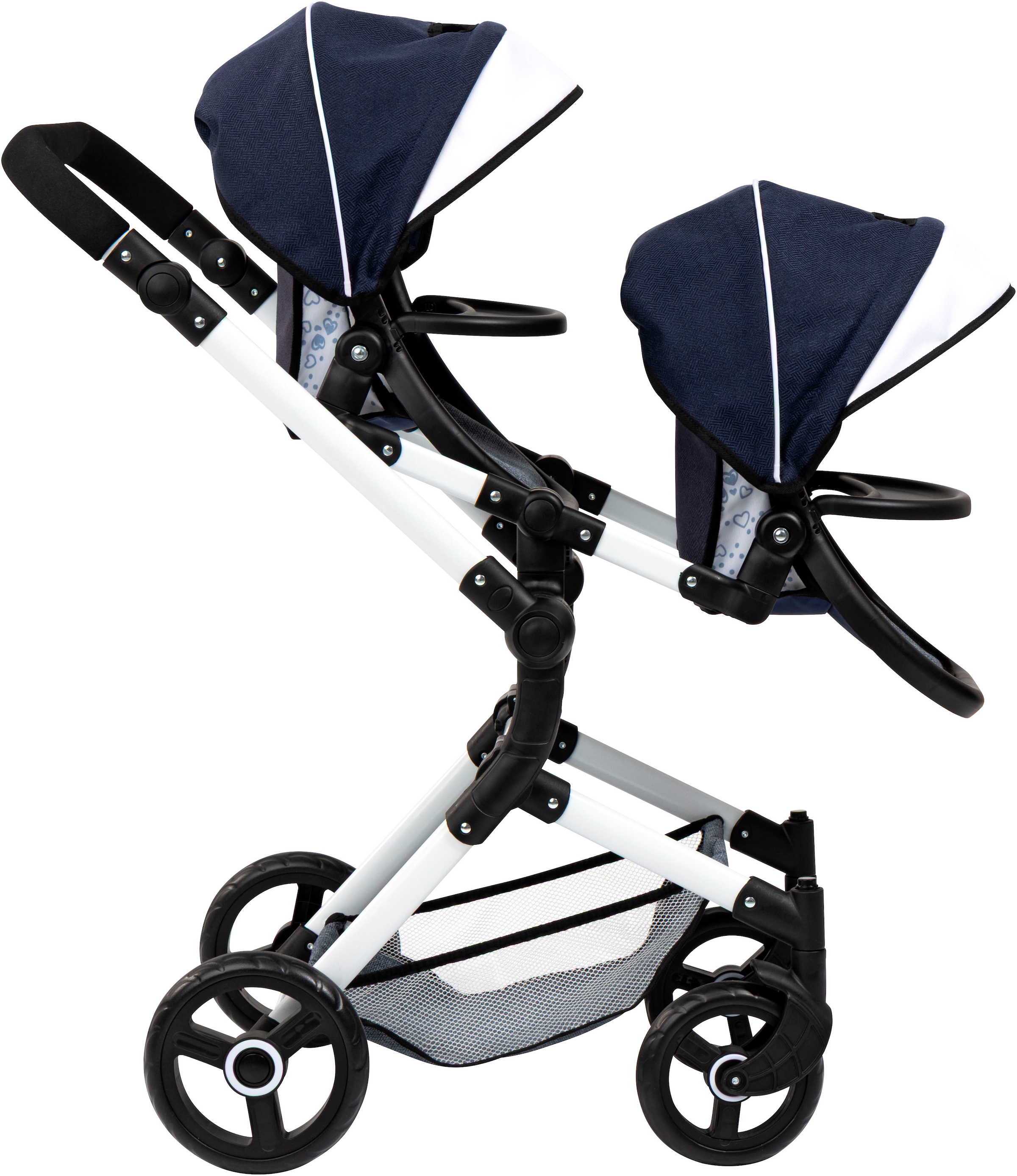 Bayer Poussette jumelle pour poupée »Twin Neo« mit Wickeltasche