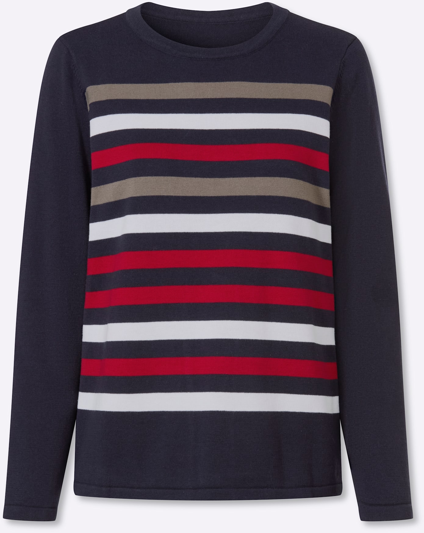 Classic Basics Pull à col rond »Rundhals-Pullover«