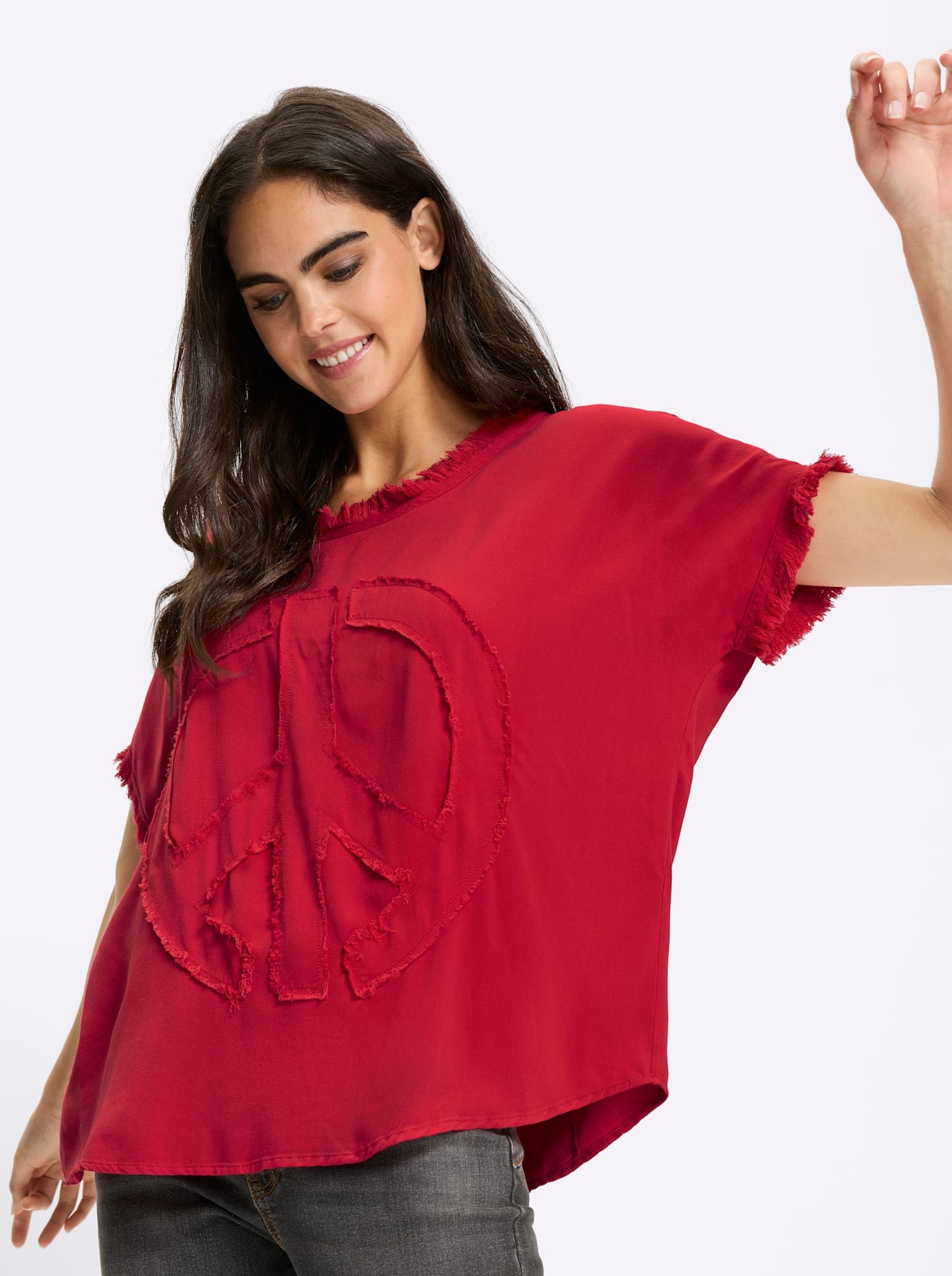 heine Blouse à manches courtes