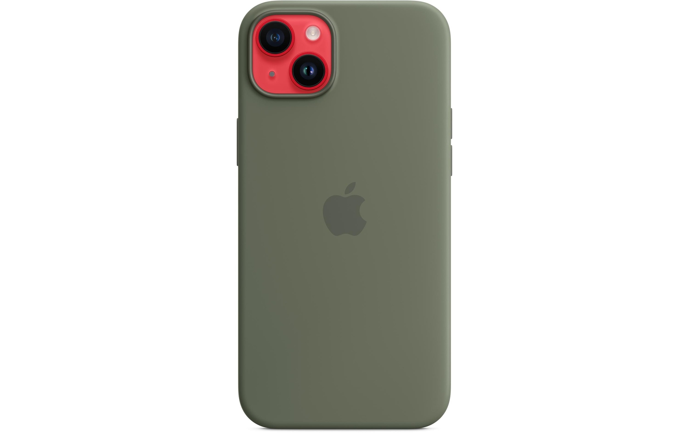 Apple Étui pour smartphone »iPhone 14 Plus Silicone Case Olive« 17 cm (6,7 Zoll)