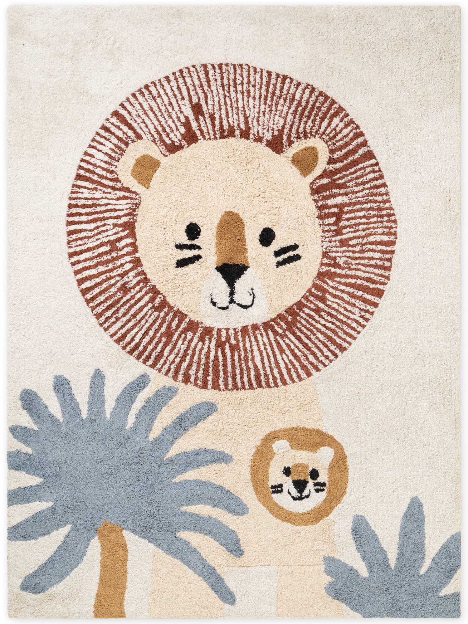 HANSE Home Tapis pour enfants »Leander« Rectangulaire 10 mm Höhe lavable, fait main, doux, antidérapant, tapis de jeu pour chambre d'enfant