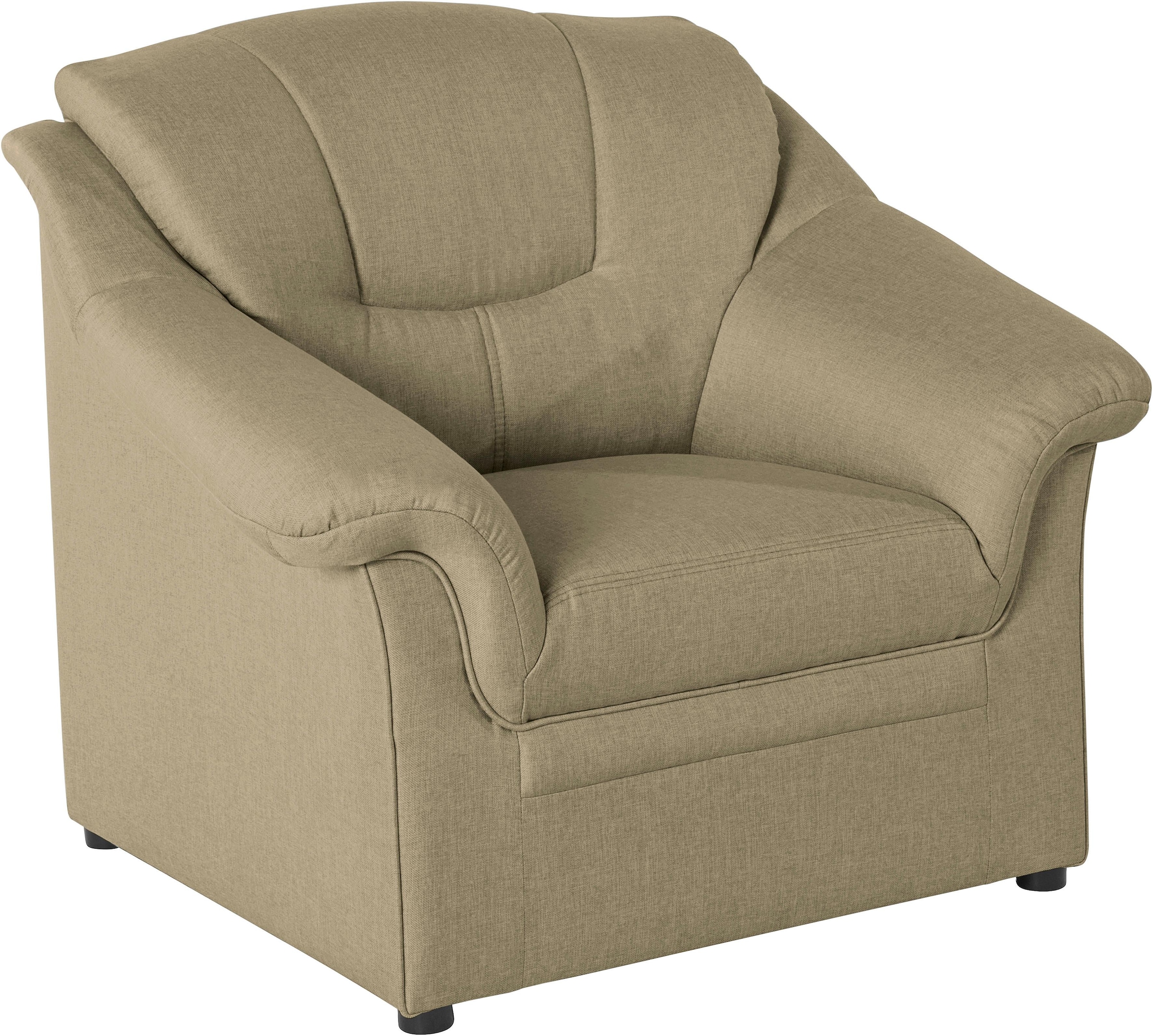 DOMO collection Sessel »Mezia komfortabel und zeitlos, bequeme Armlehnen«