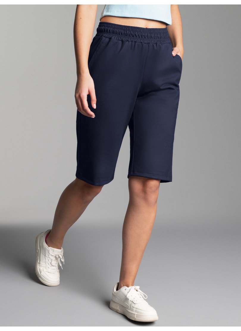 Trigema Jerseyhose »TRIGEMA Bermuda aus Single-Jersey«